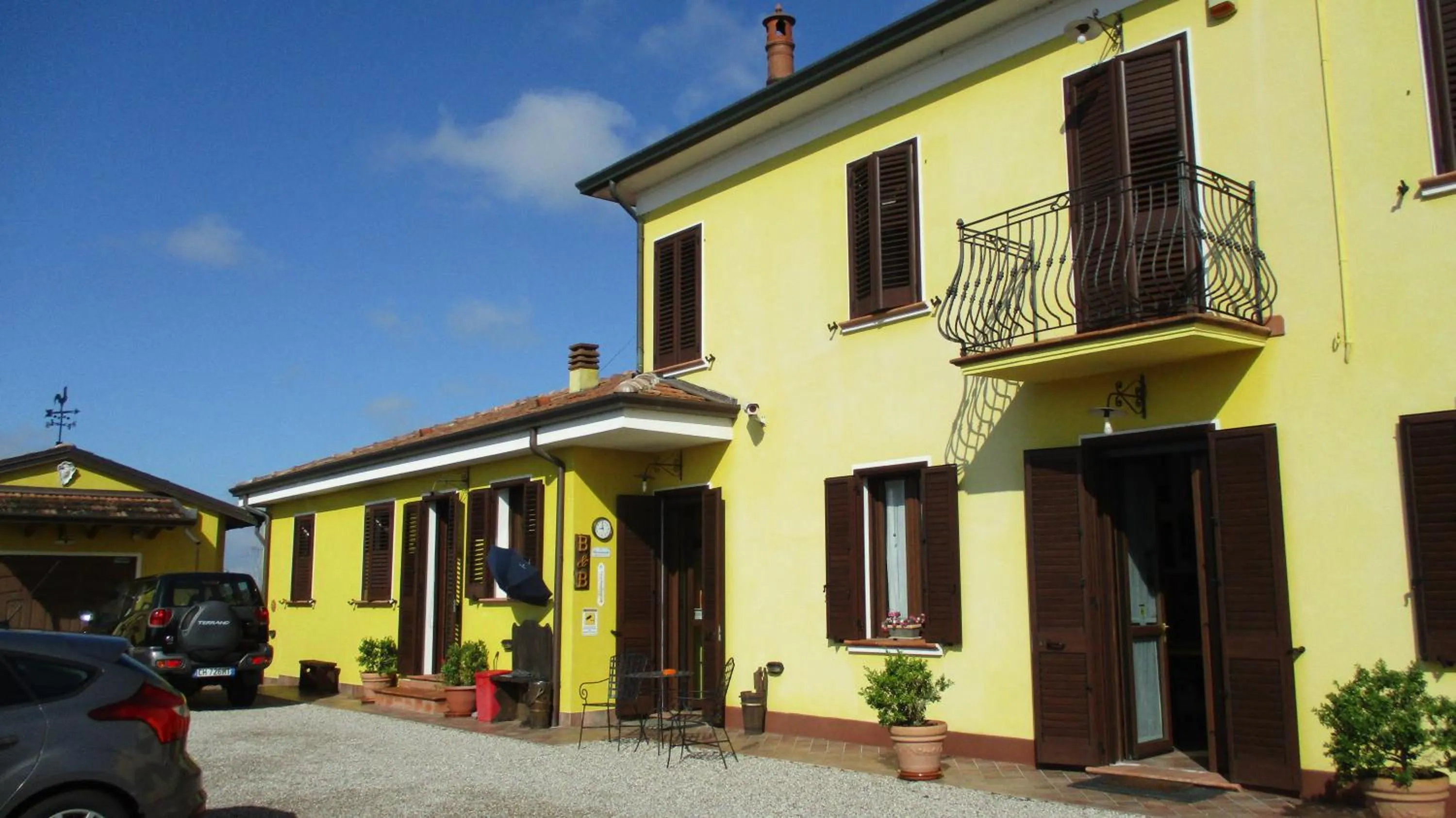 Decorative detail in Casa di Campagna B&B La Corte Ferrara