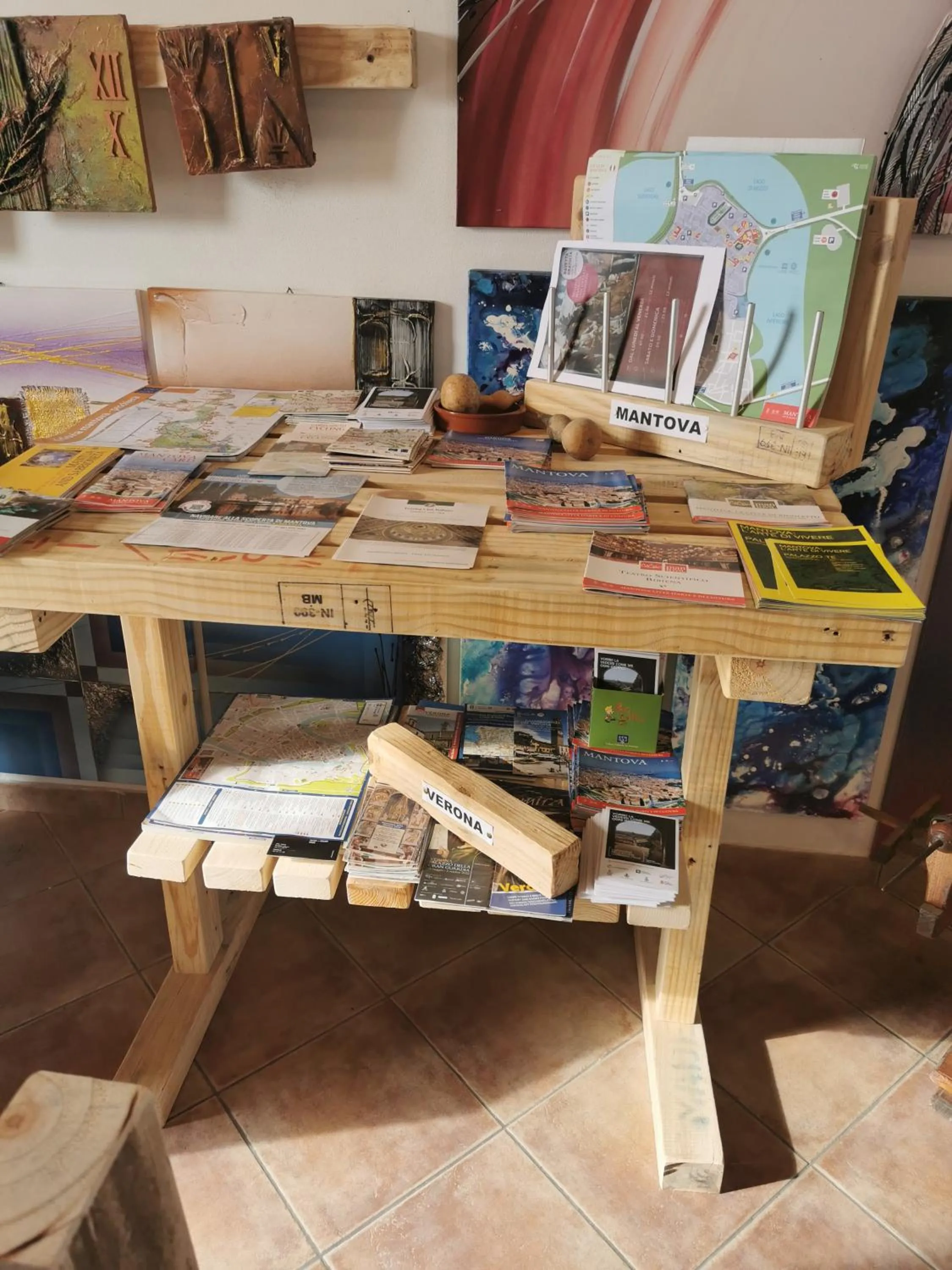 Lobby or reception in Casa di Campagna B&B La Corte Ferrara