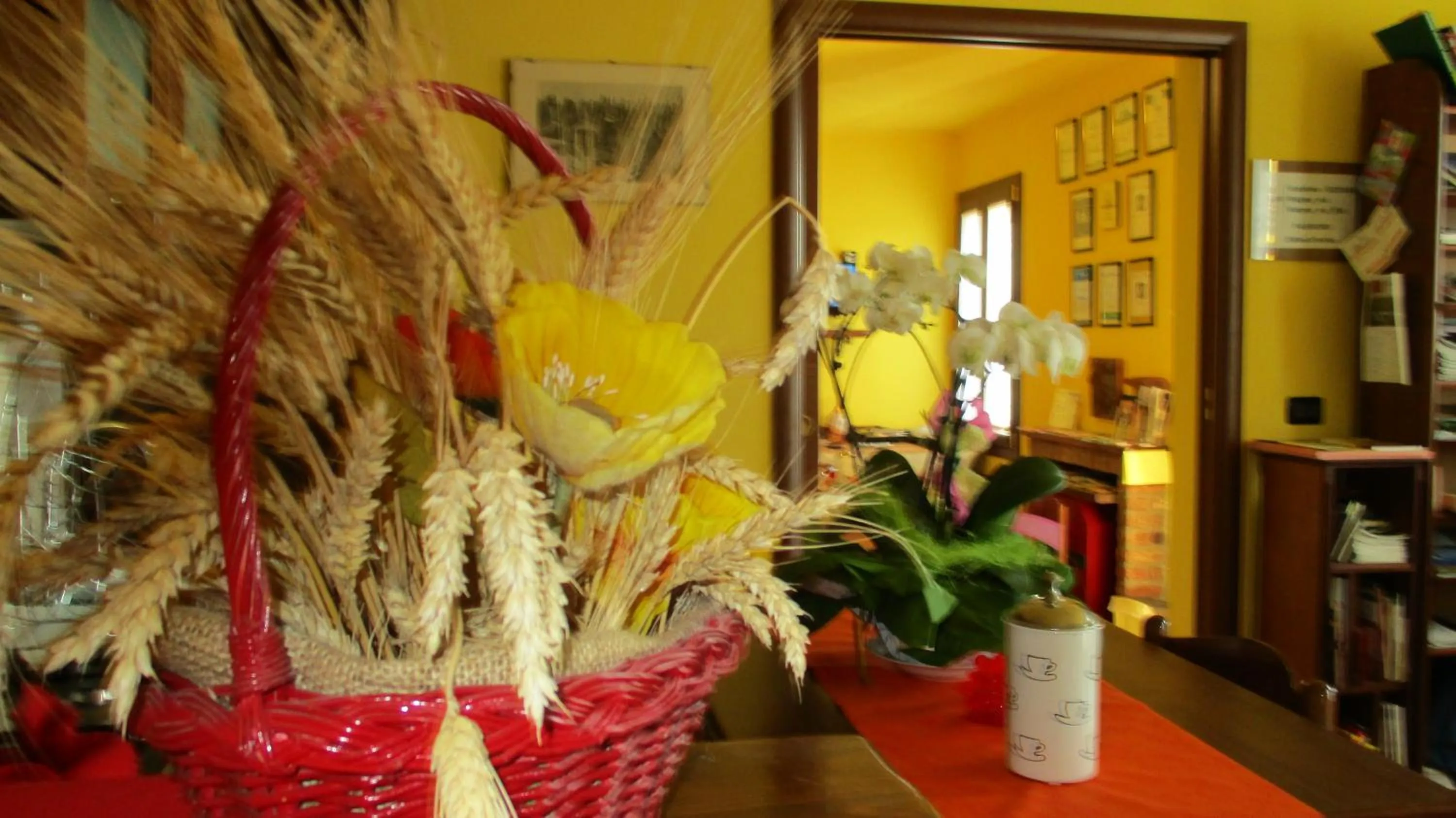 Decorative detail in Casa di Campagna B&B La Corte Ferrara