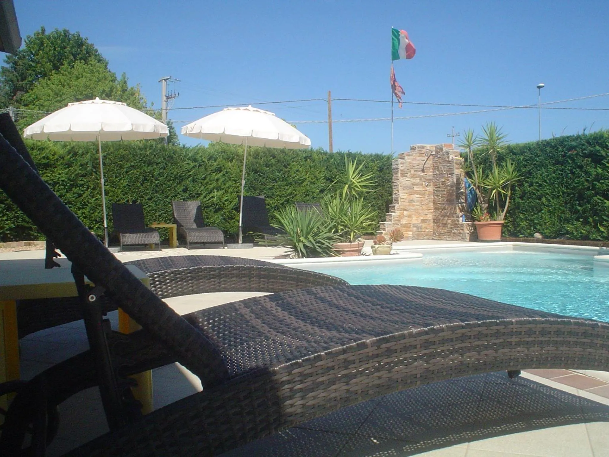 Solarium in Casa di Campagna B&B La Corte Ferrara