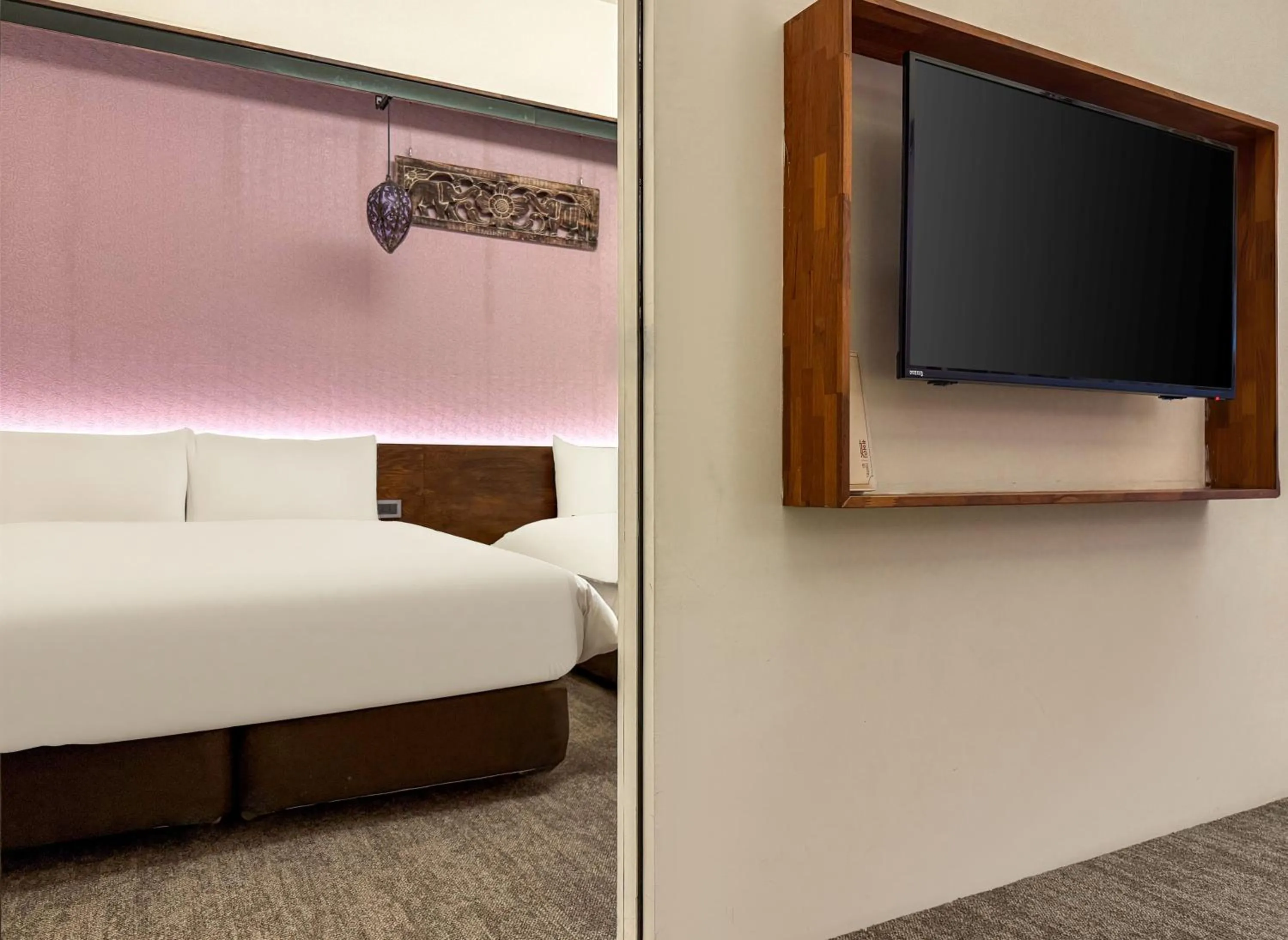 Bed in 嬉安平 Si Anping by Hotel Si