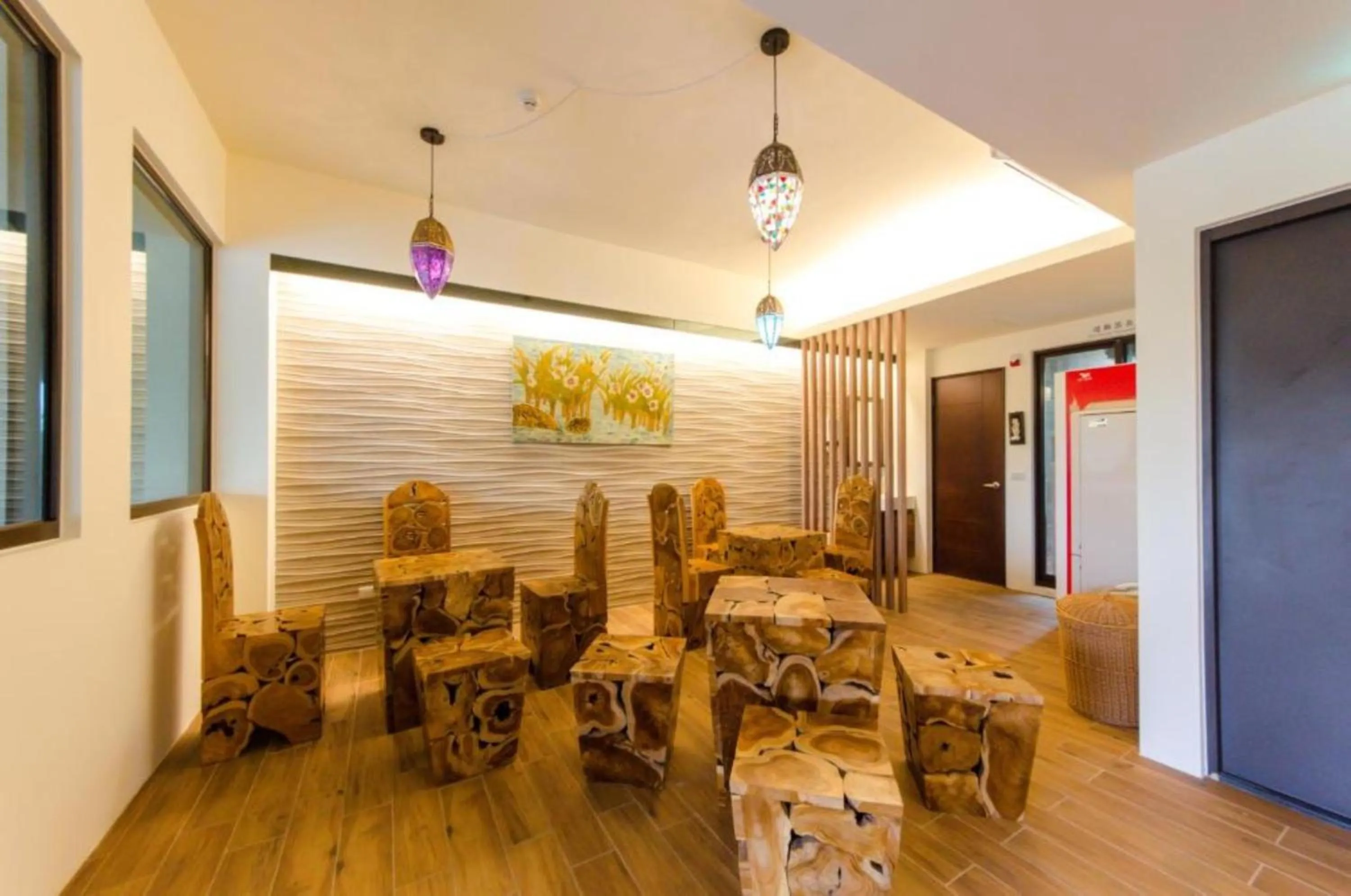 Seating area in 嬉安平 Si Anping by Hotel Si