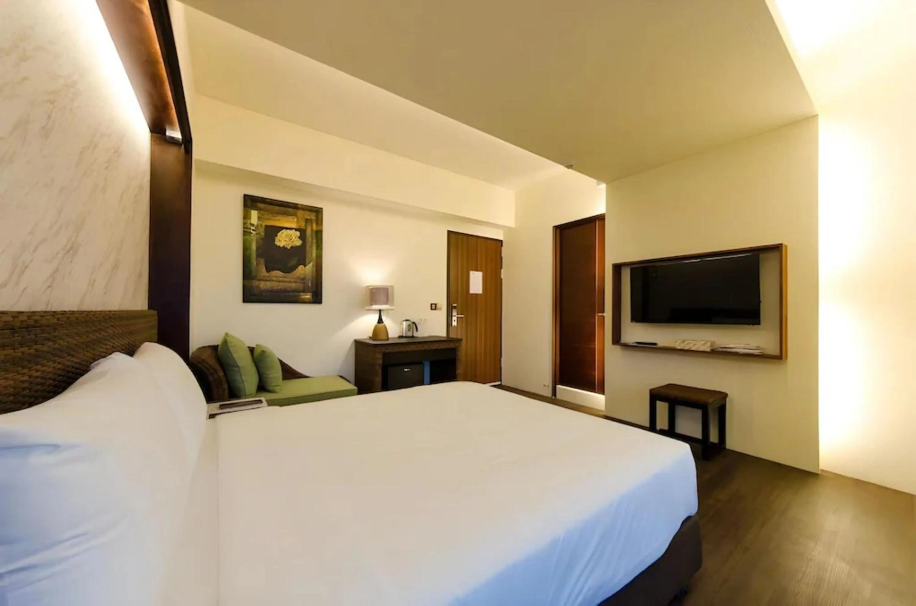 Bed in 嬉安平 Si Anping by Hotel Si