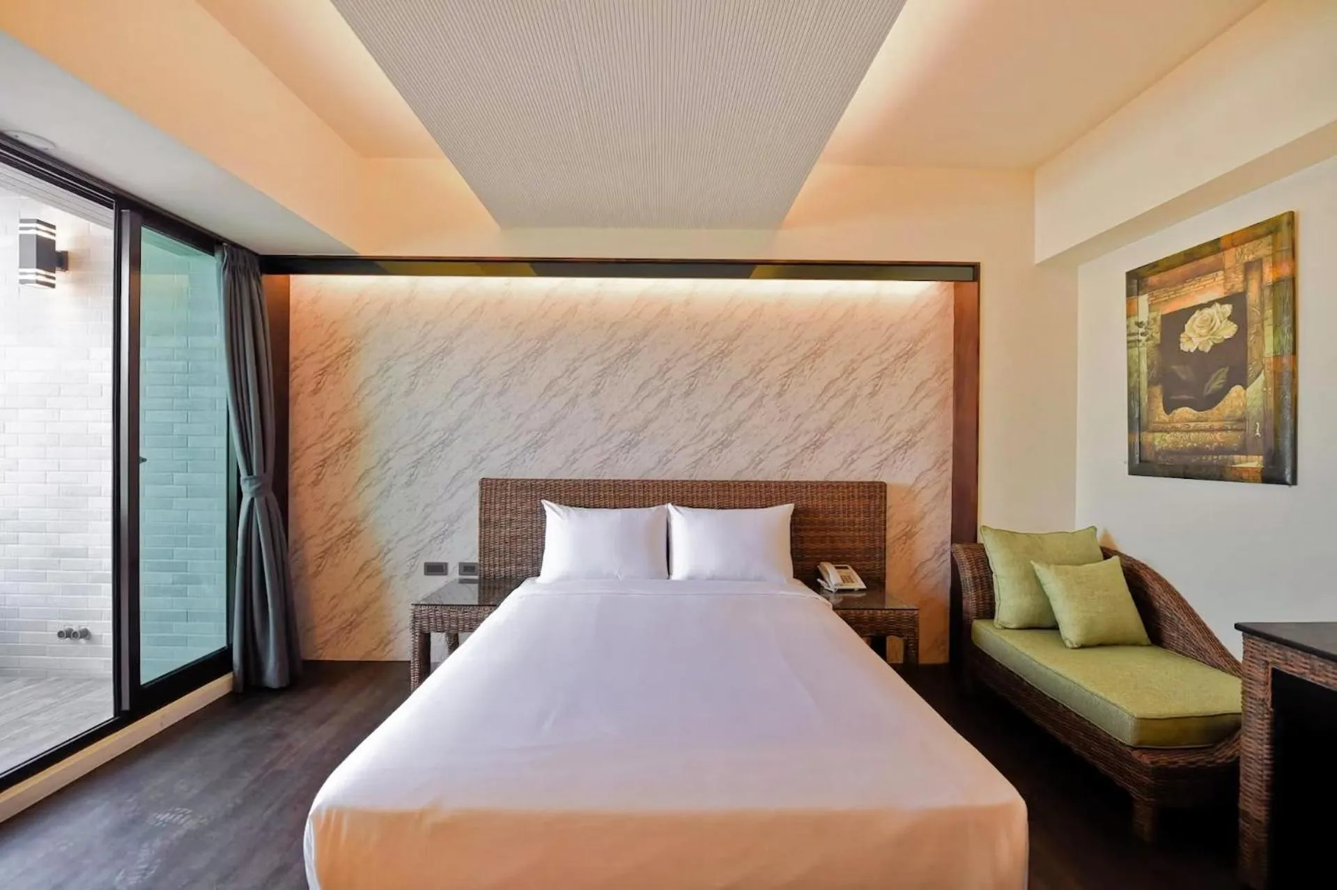 Bed in 嬉安平 Si Anping by Hotel Si