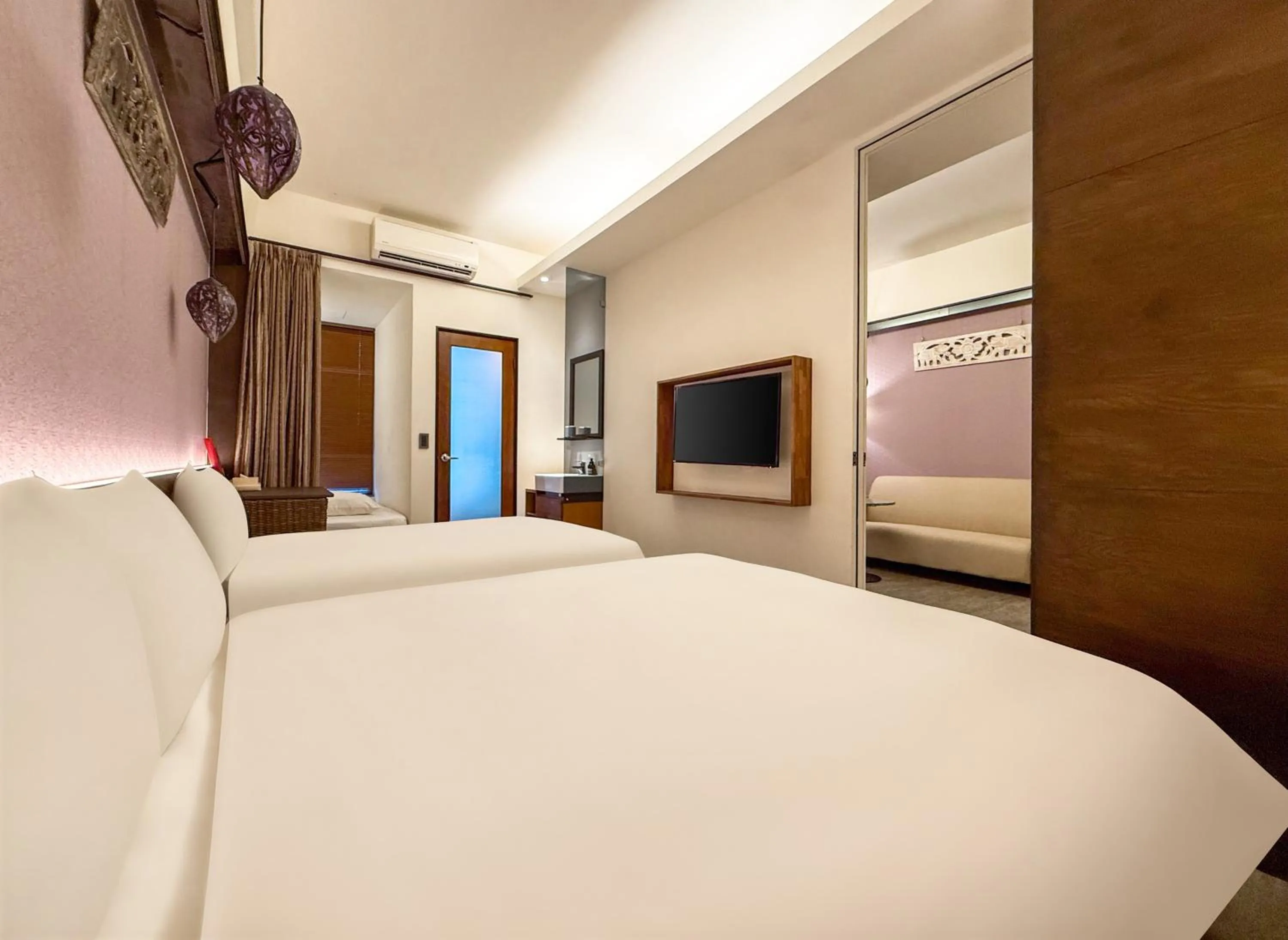 Bed in 嬉安平 Si Anping by Hotel Si