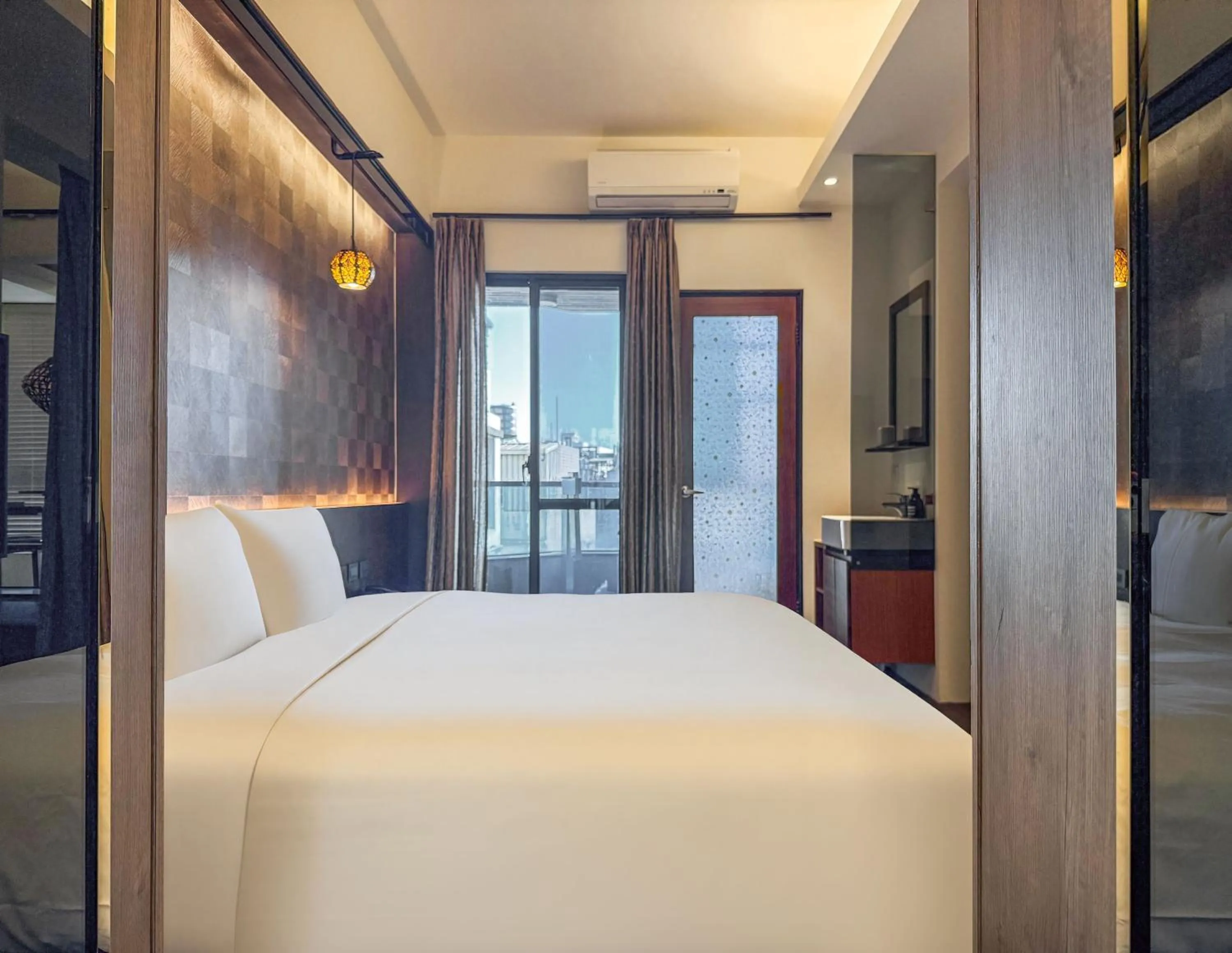 Bed in 嬉安平 Si Anping by Hotel Si