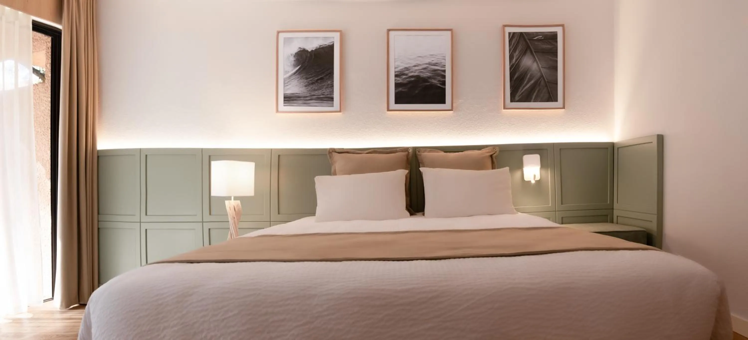 Bed in Résidence Hôtelière les Acanthes