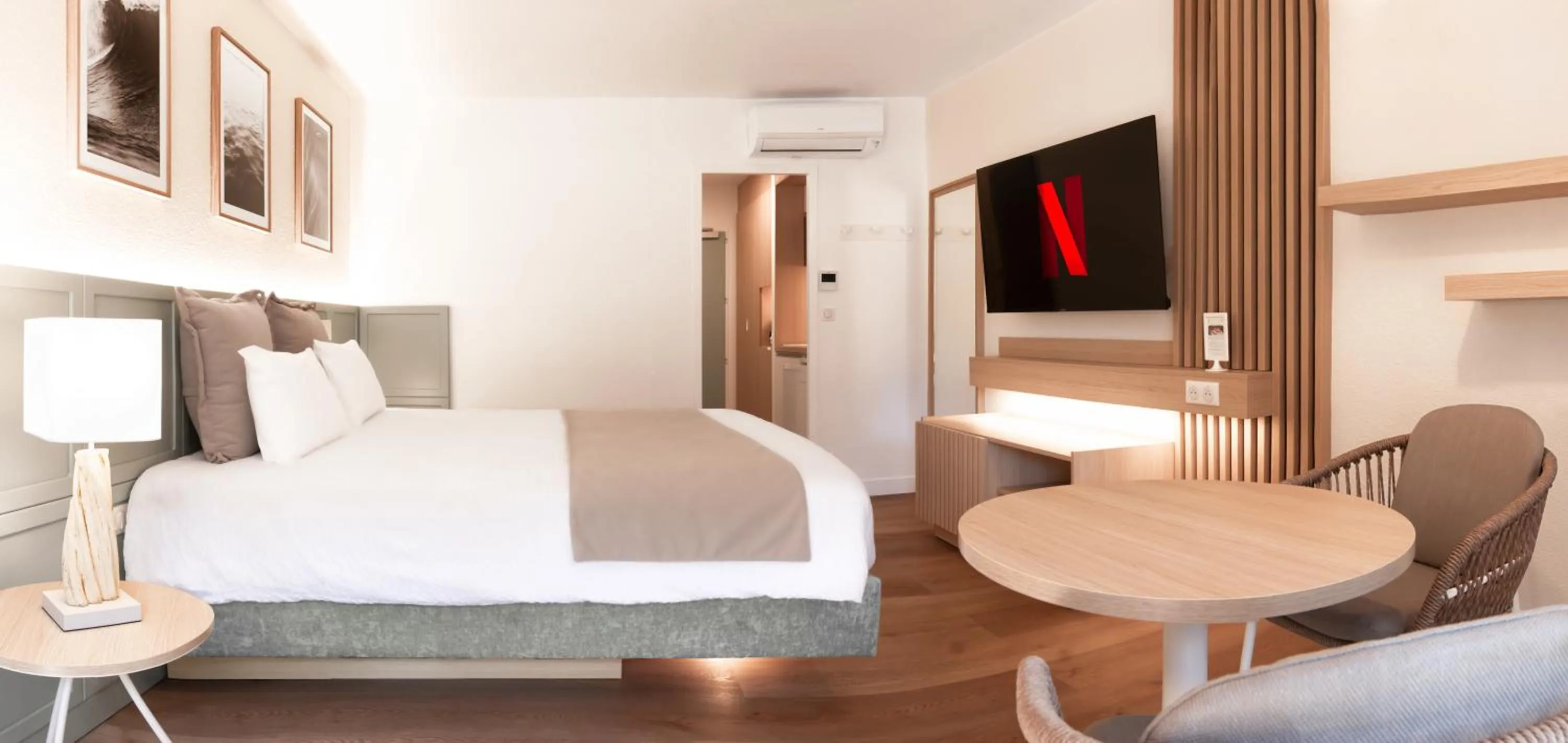 Bed in Résidence Hôtelière les Acanthes