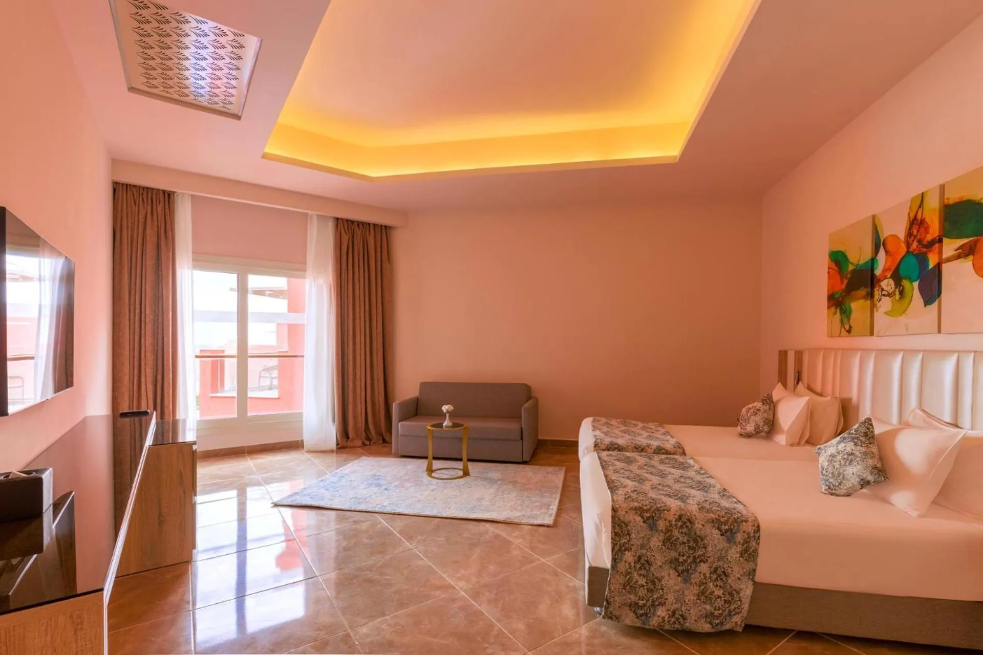 Photo of the whole room, Bed in Pickalbatros Laguna Vista Aqua Park - 24 HRS All Inclusive