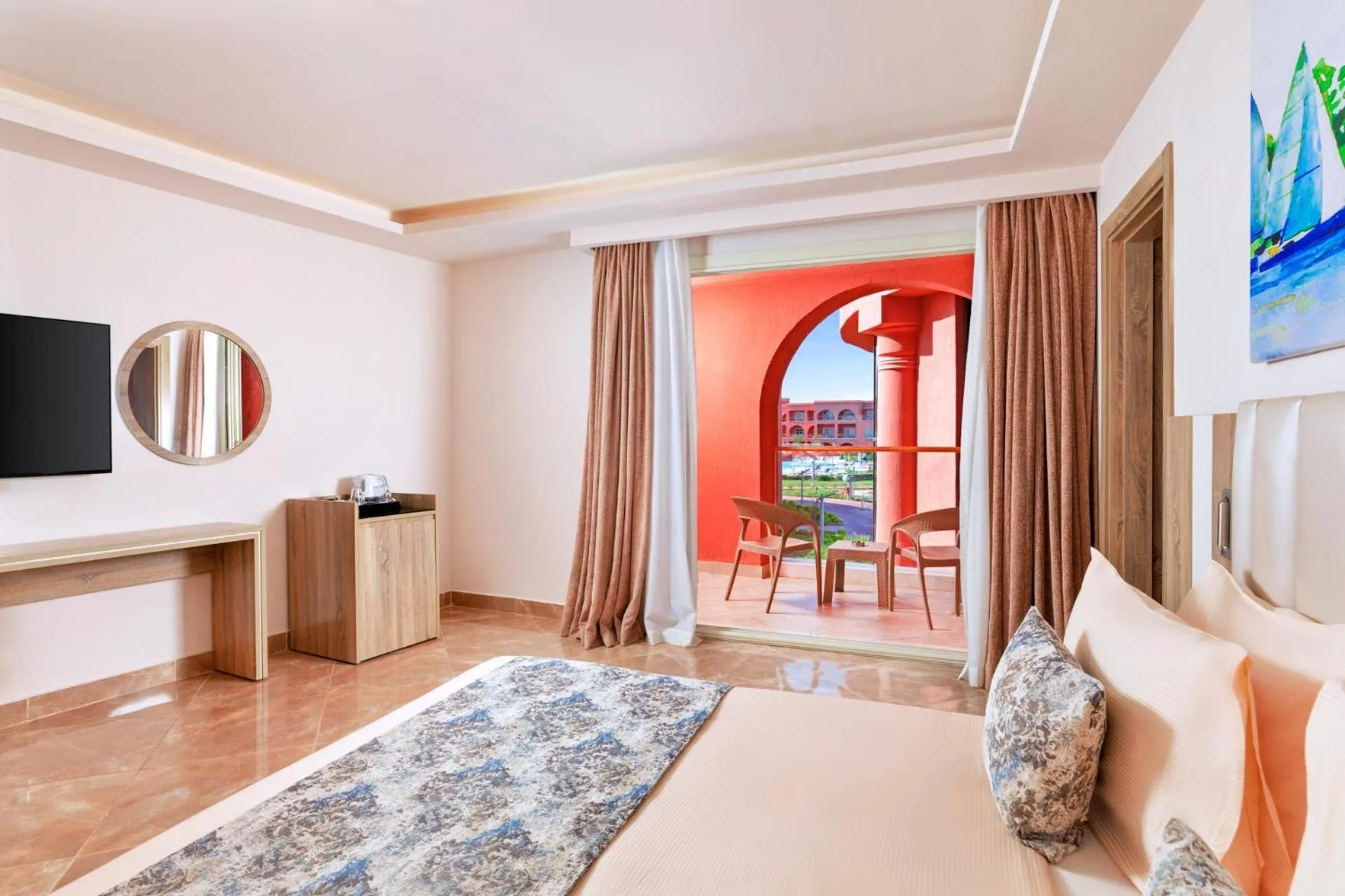 Bed in Pickalbatros Laguna Vista Aqua Park - 24 HRS All Inclusive