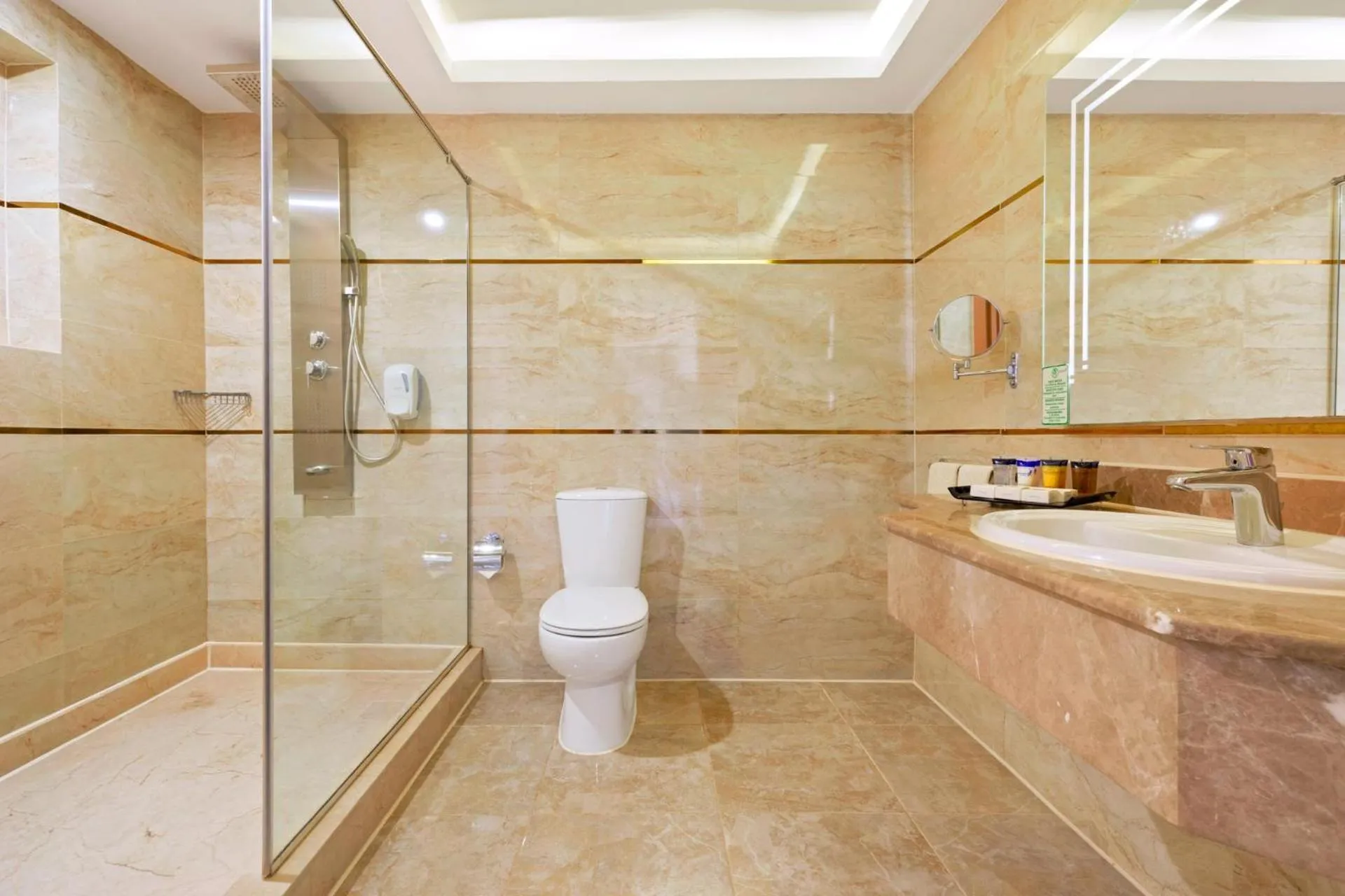 Shower in Pickalbatros Laguna Vista Aqua Park - 24 HRS All Inclusive