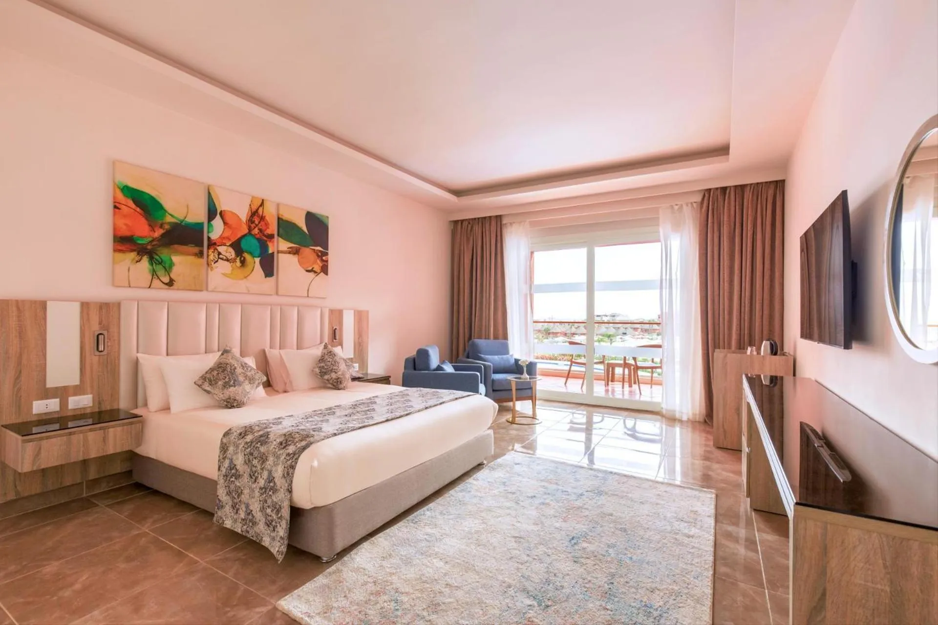 Bed in Pickalbatros Laguna Vista Aqua Park - 24 HRS All Inclusive