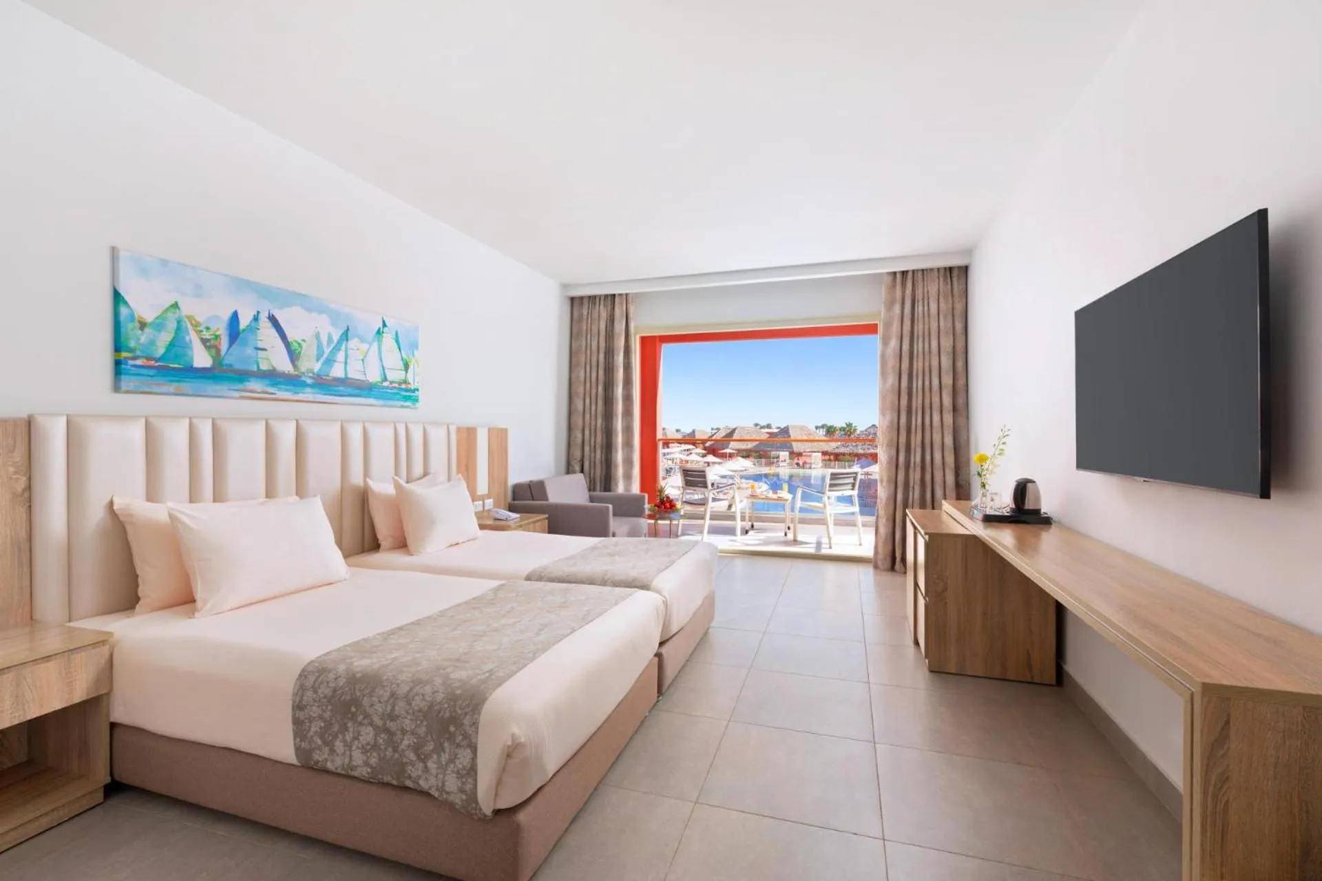 Photo of the whole room, Bed in Pickalbatros Laguna Vista Aqua Park - 24 HRS All Inclusive