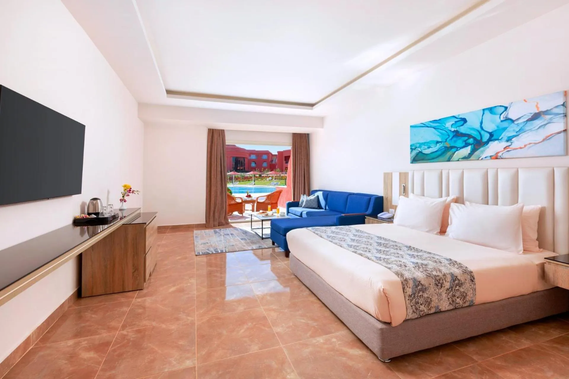 Photo of the whole room, Bed in Pickalbatros Laguna Vista Aqua Park - 24 HRS All Inclusive