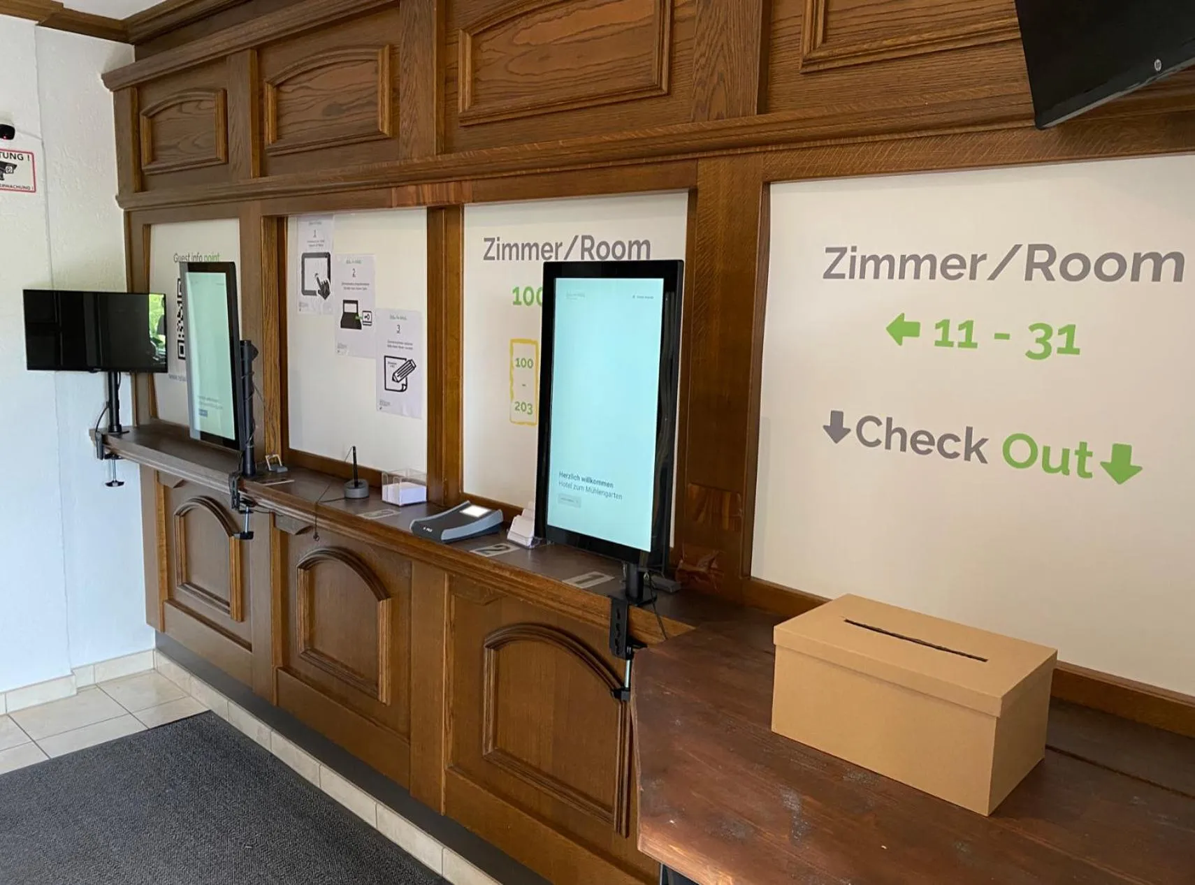 Lobby or reception in Mühlengarten by Relax Inn - Staffless with Self Check In & Free Parking