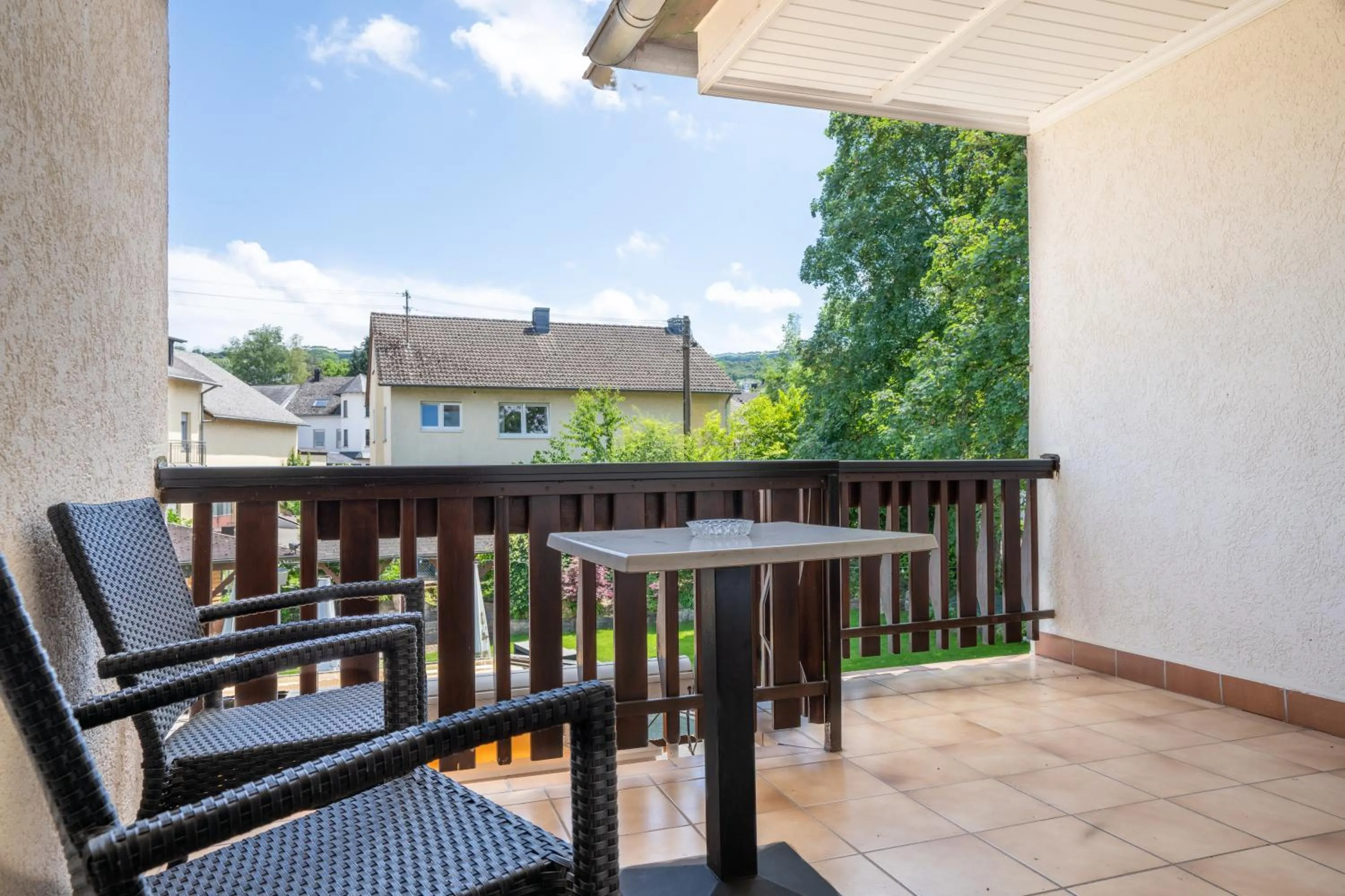 Balcony/Terrace in Mühlengarten by Relax Inn - Staffless with Self Check In & Free Parking