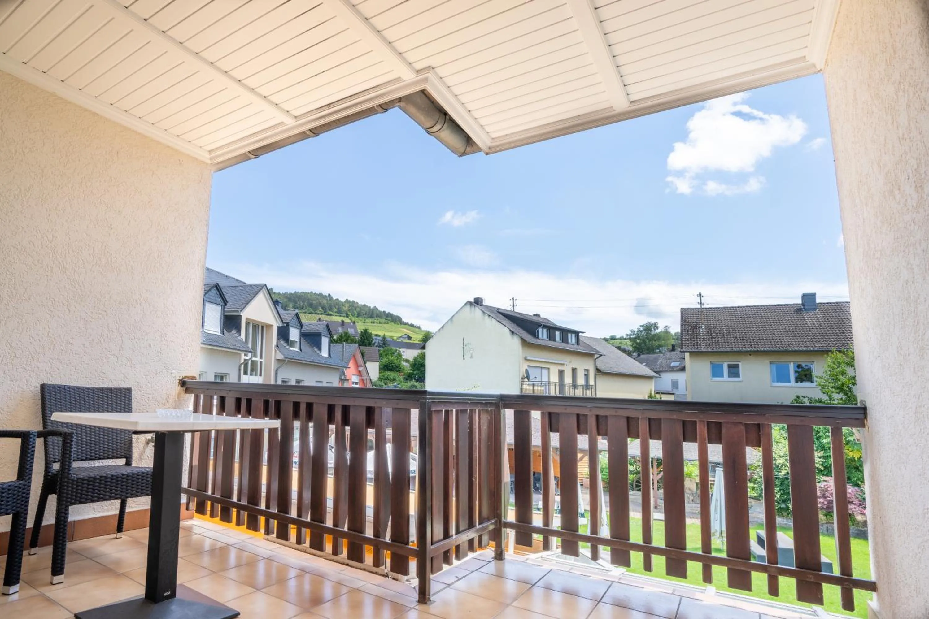 Balcony/Terrace in Mühlengarten by Relax Inn - Staffless with Self Check In & Free Parking