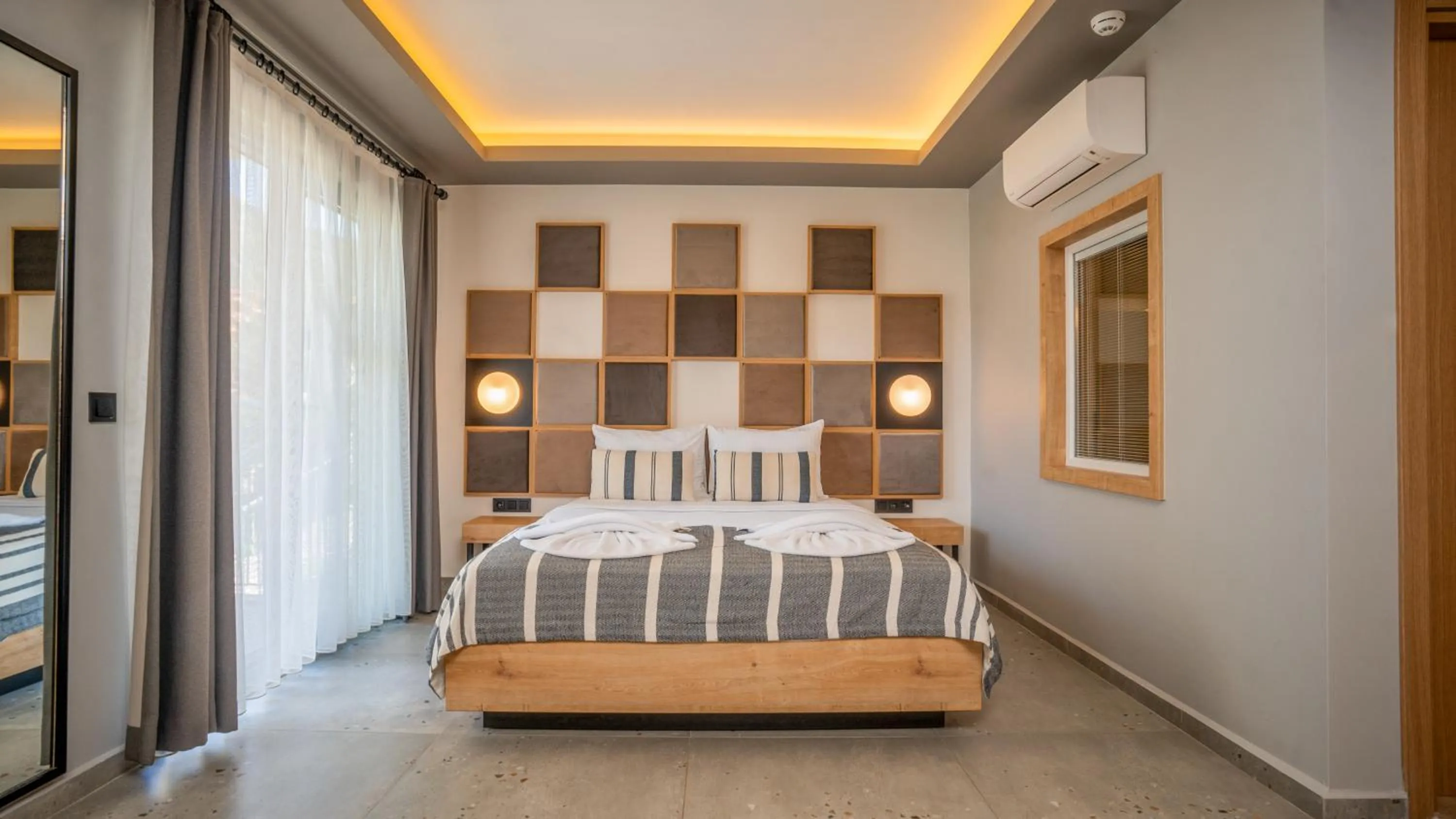 Bed in Blue Star Hotel