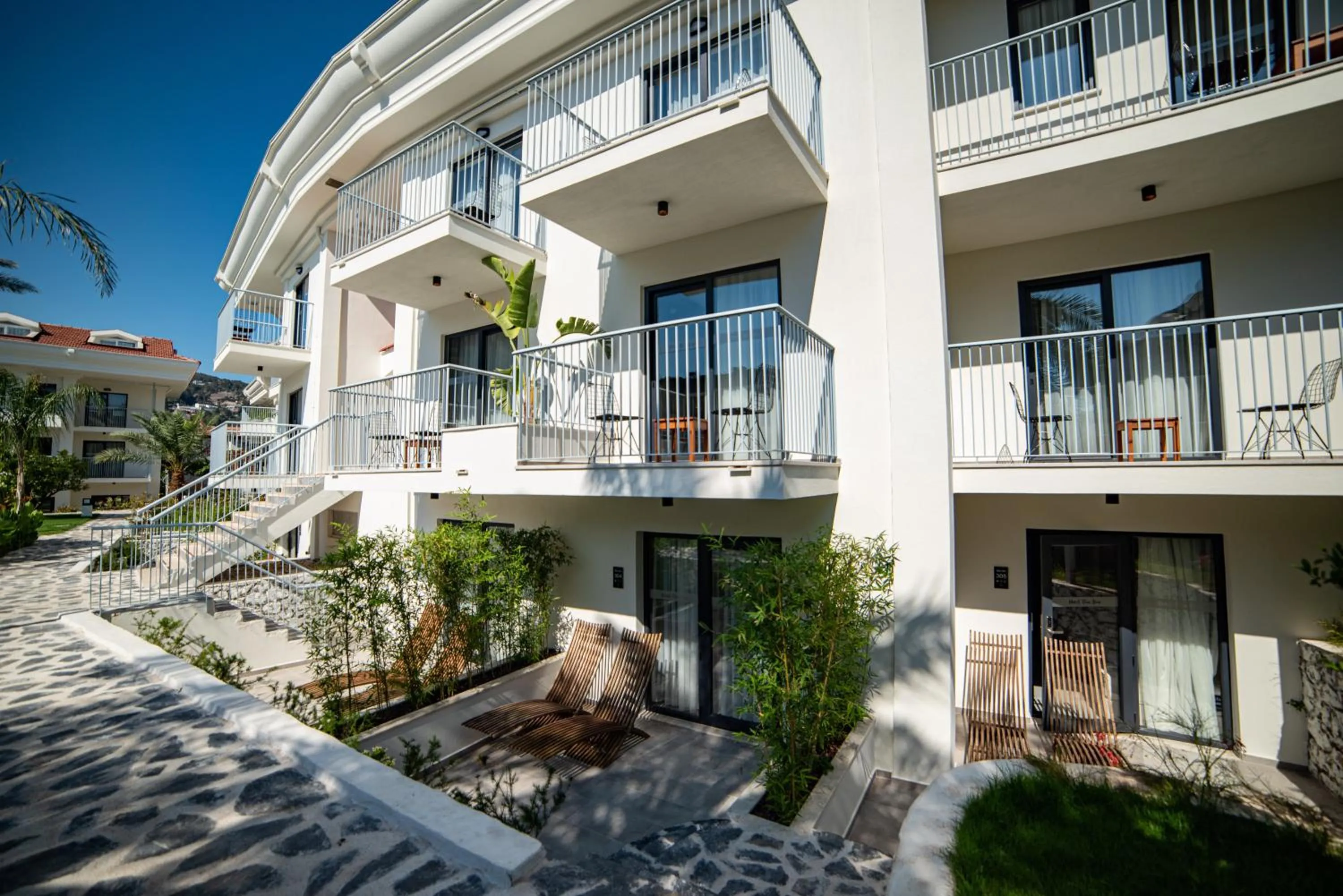 Property building in Blue Star Hotel