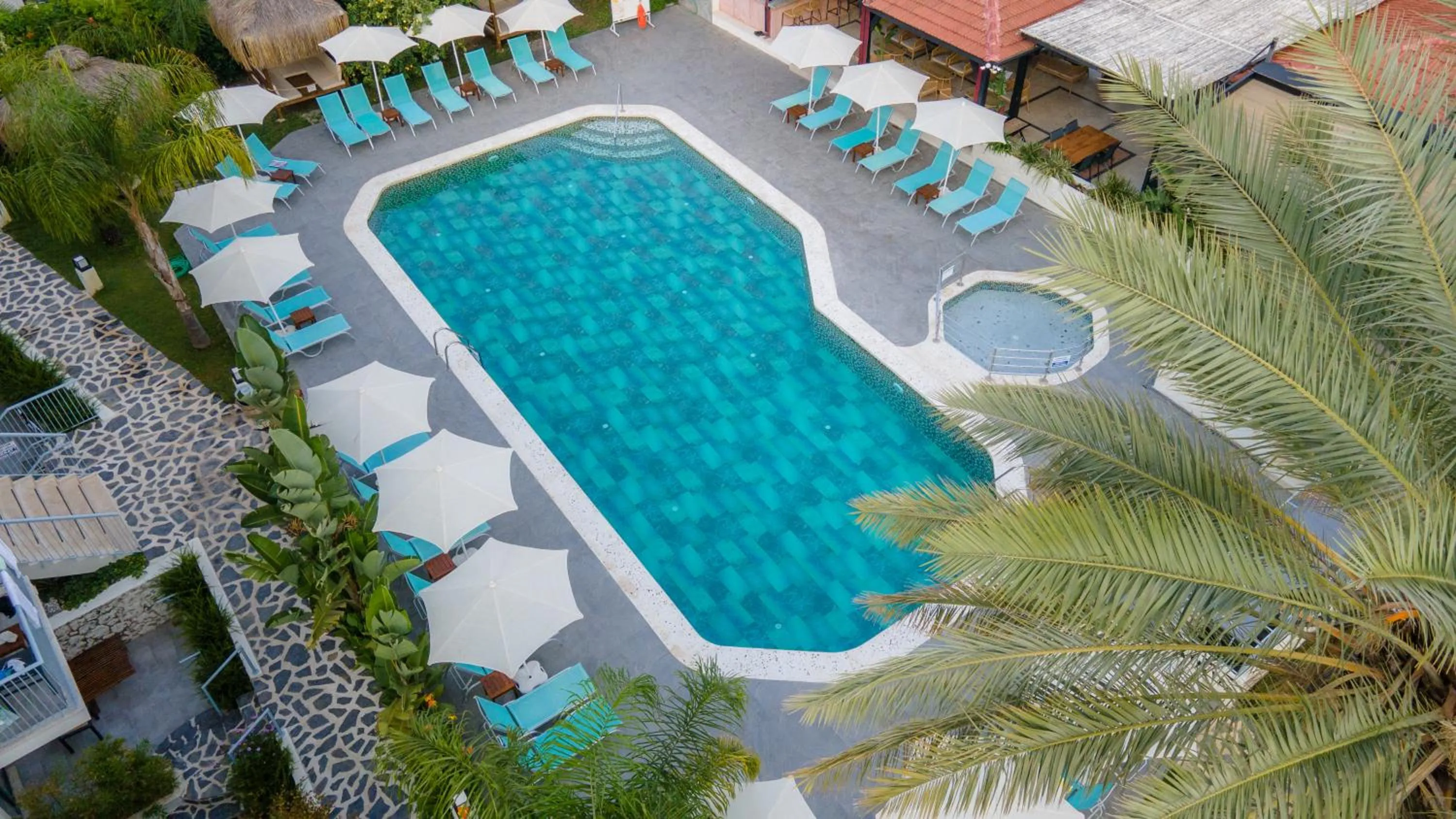 Bird's eye view in Blue Star Hotel