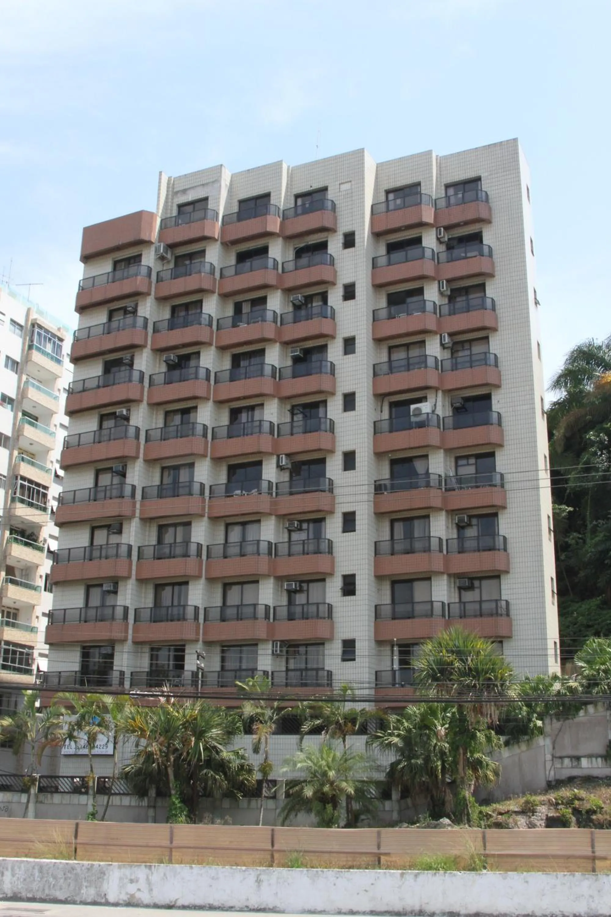 Property building in Flat Itararé Tower Beach