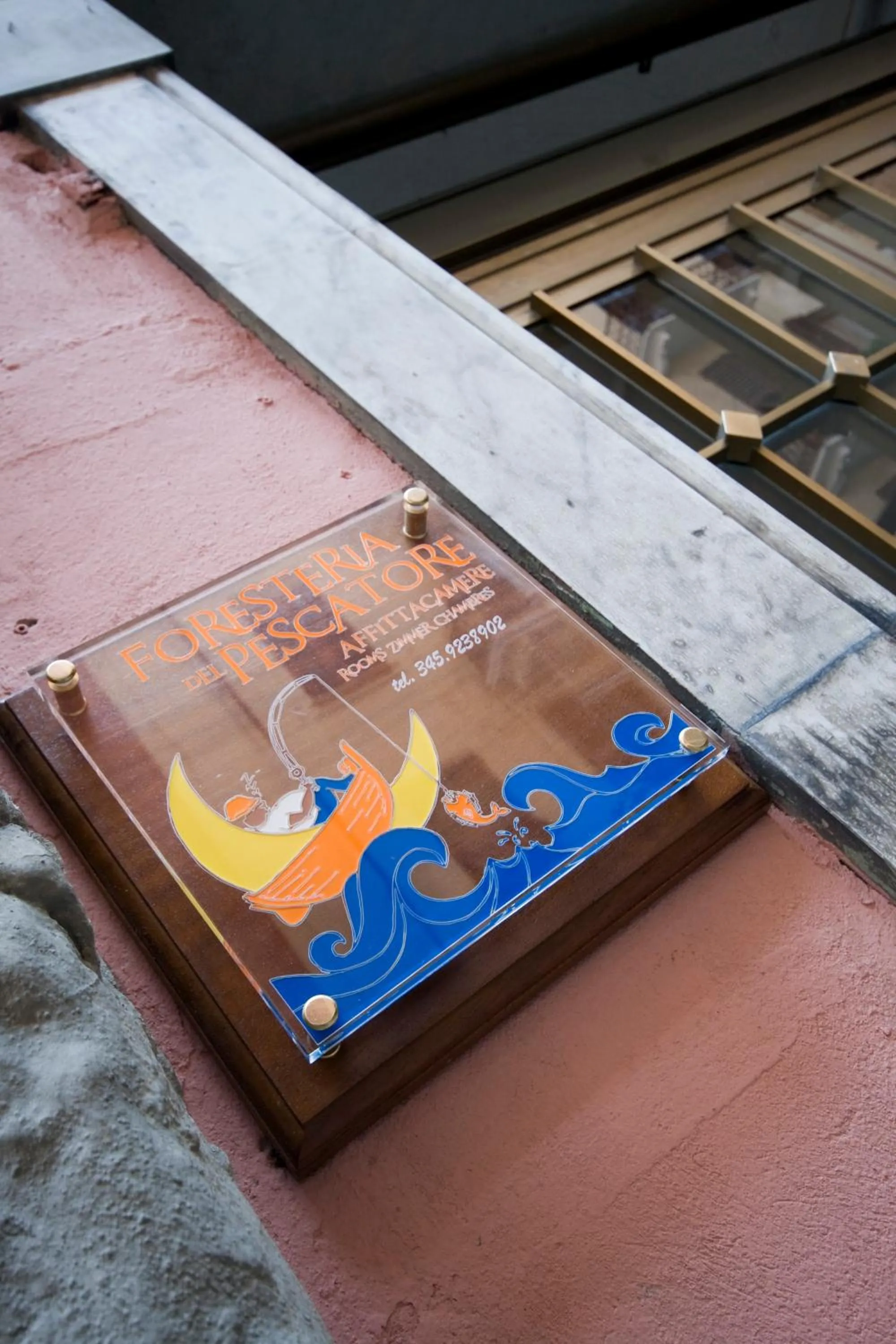 Facade/entrance in Foresteria Del Pescatore