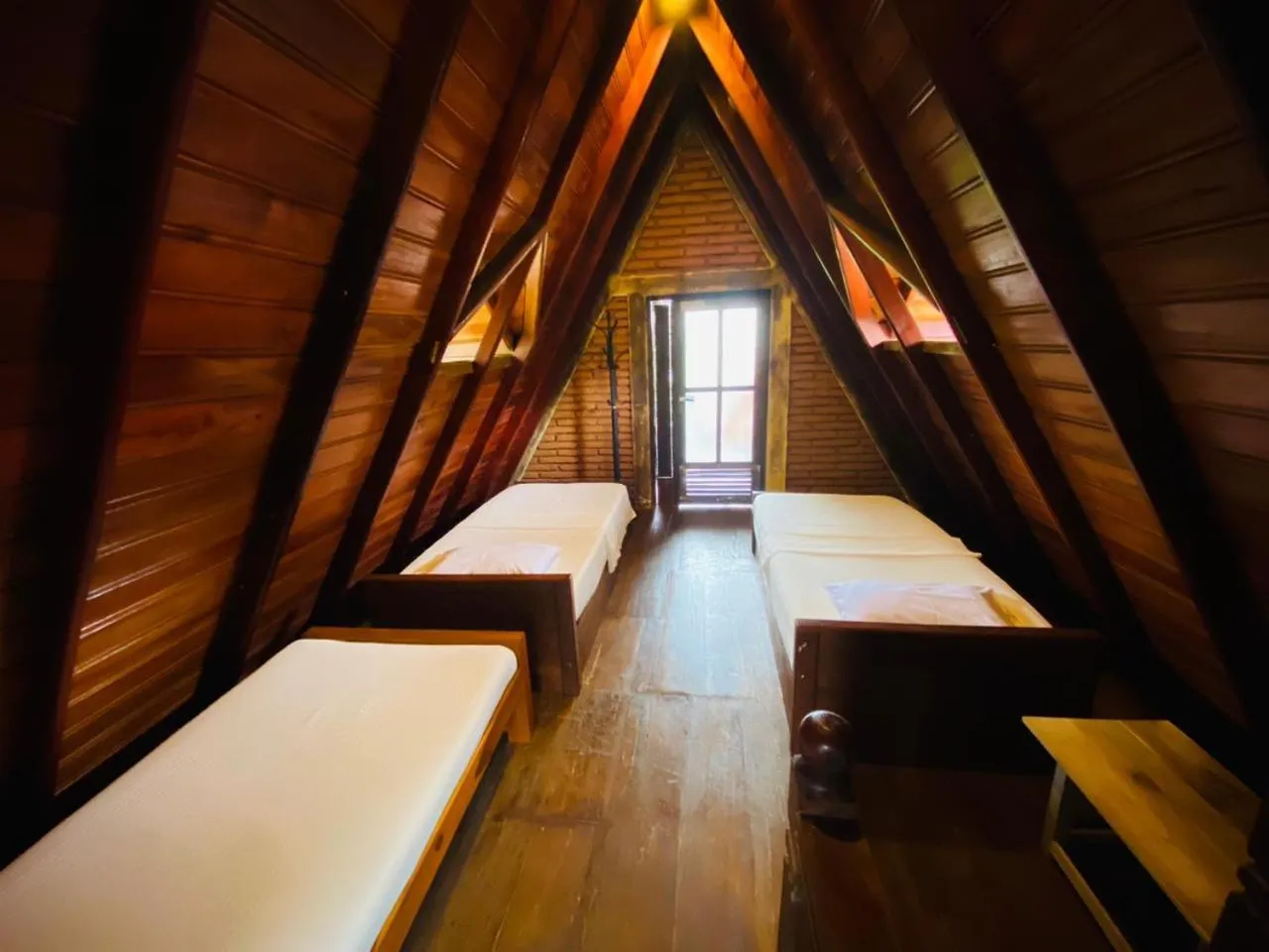 Bed in D Family Resort