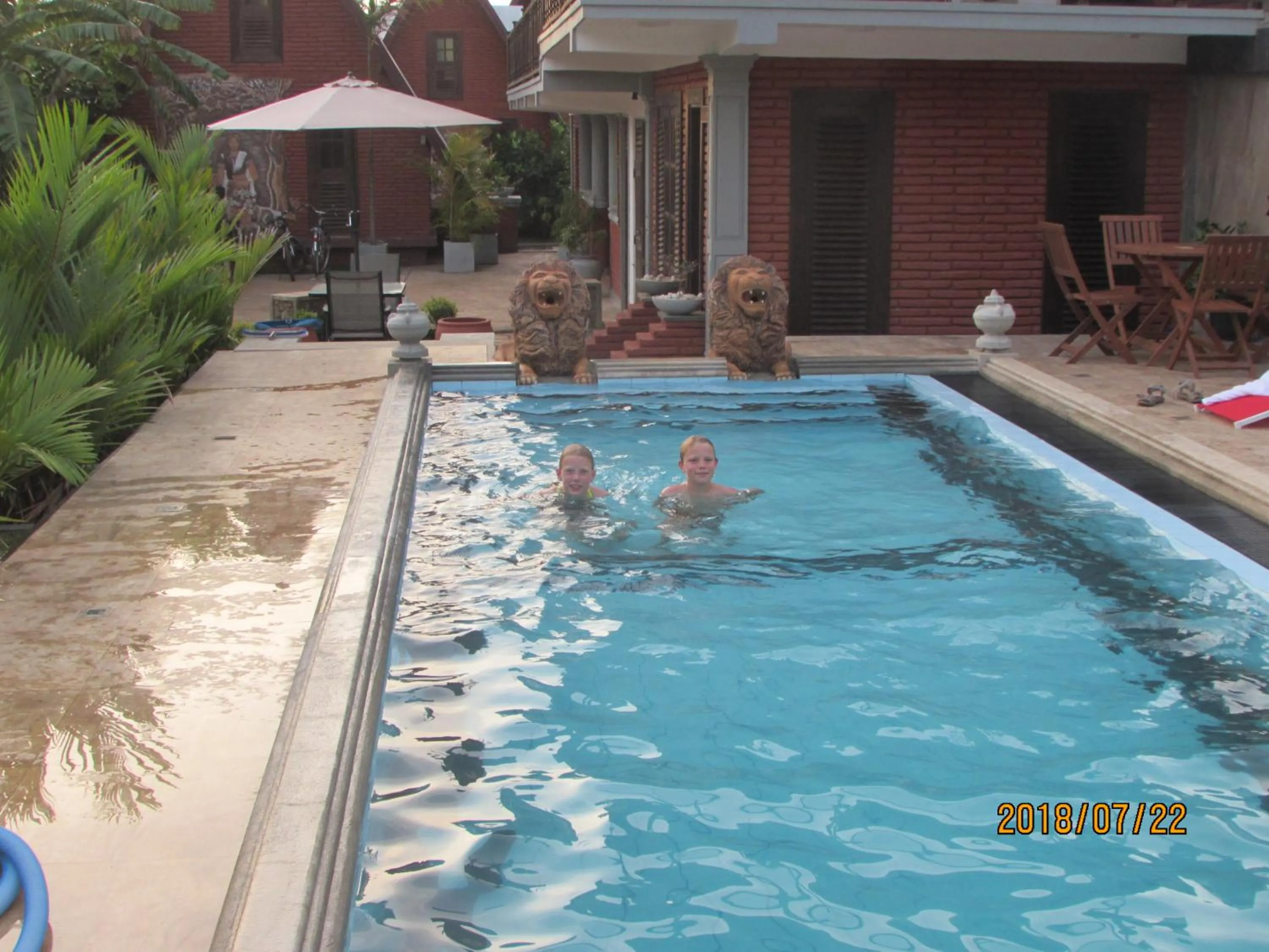 Swimming pool in D Family Resort