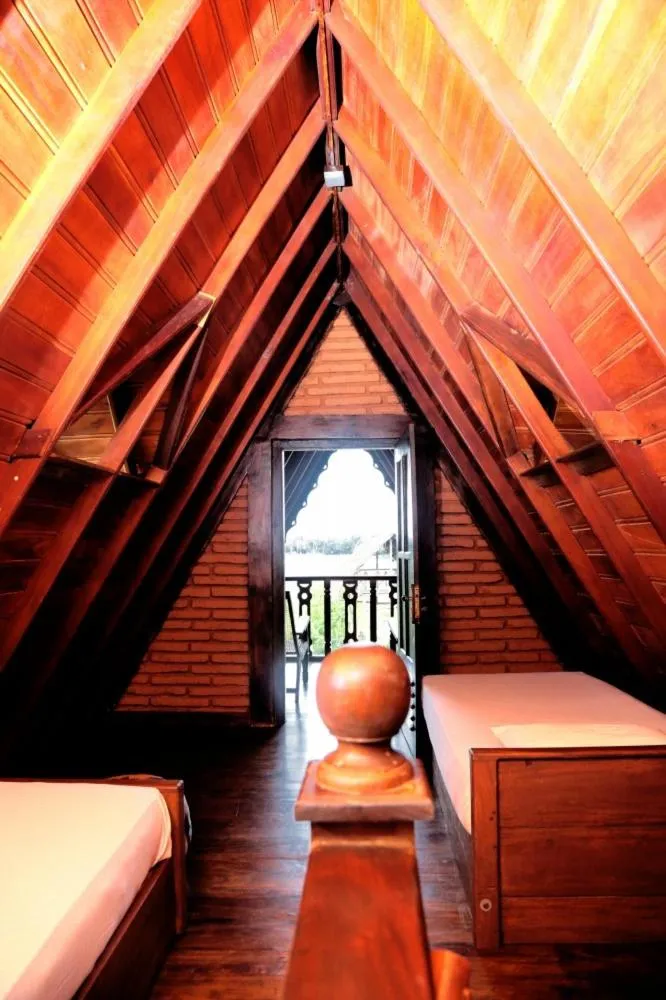 Bed in D Family Resort