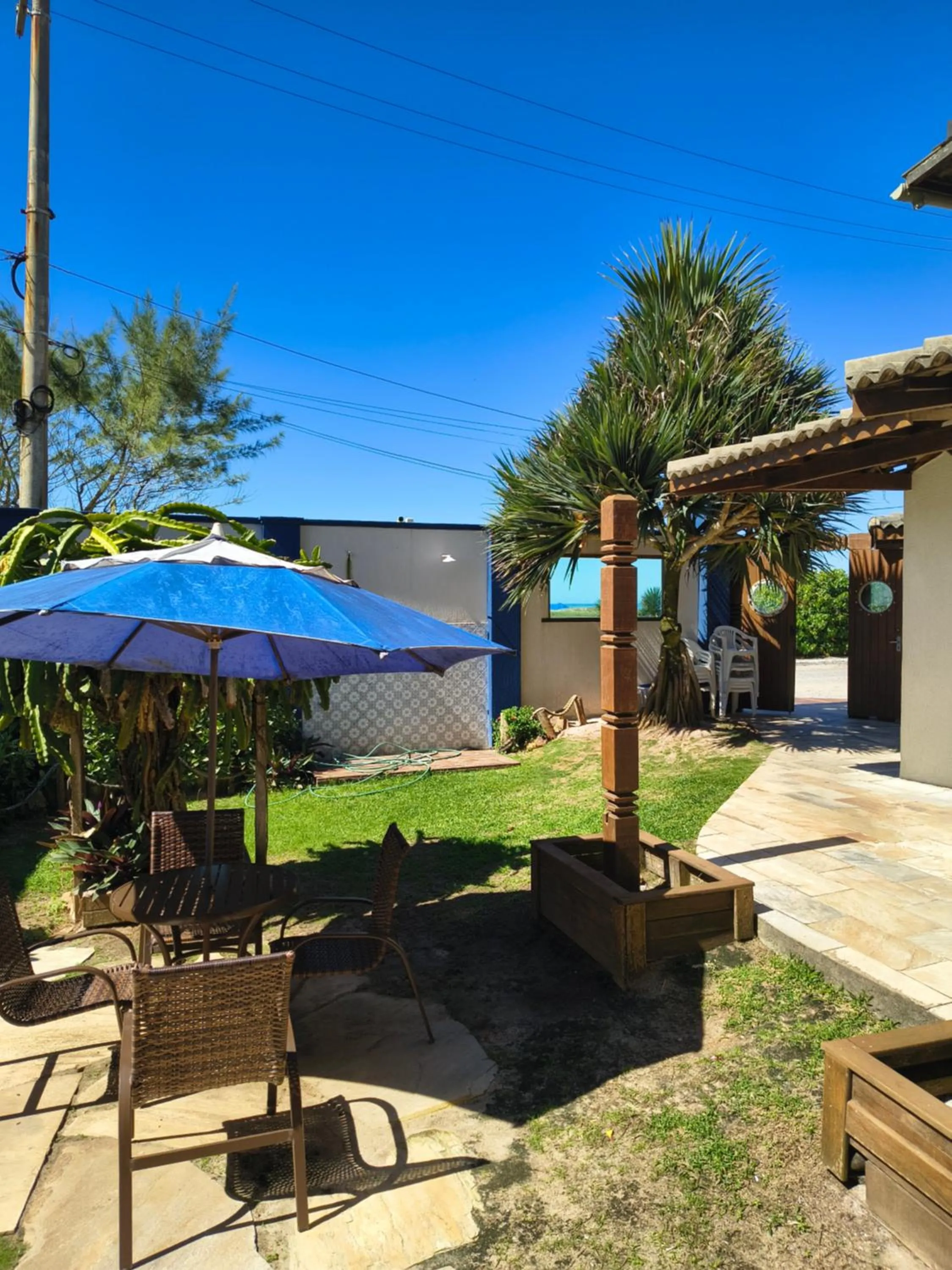 Garden in Pousada On Shore