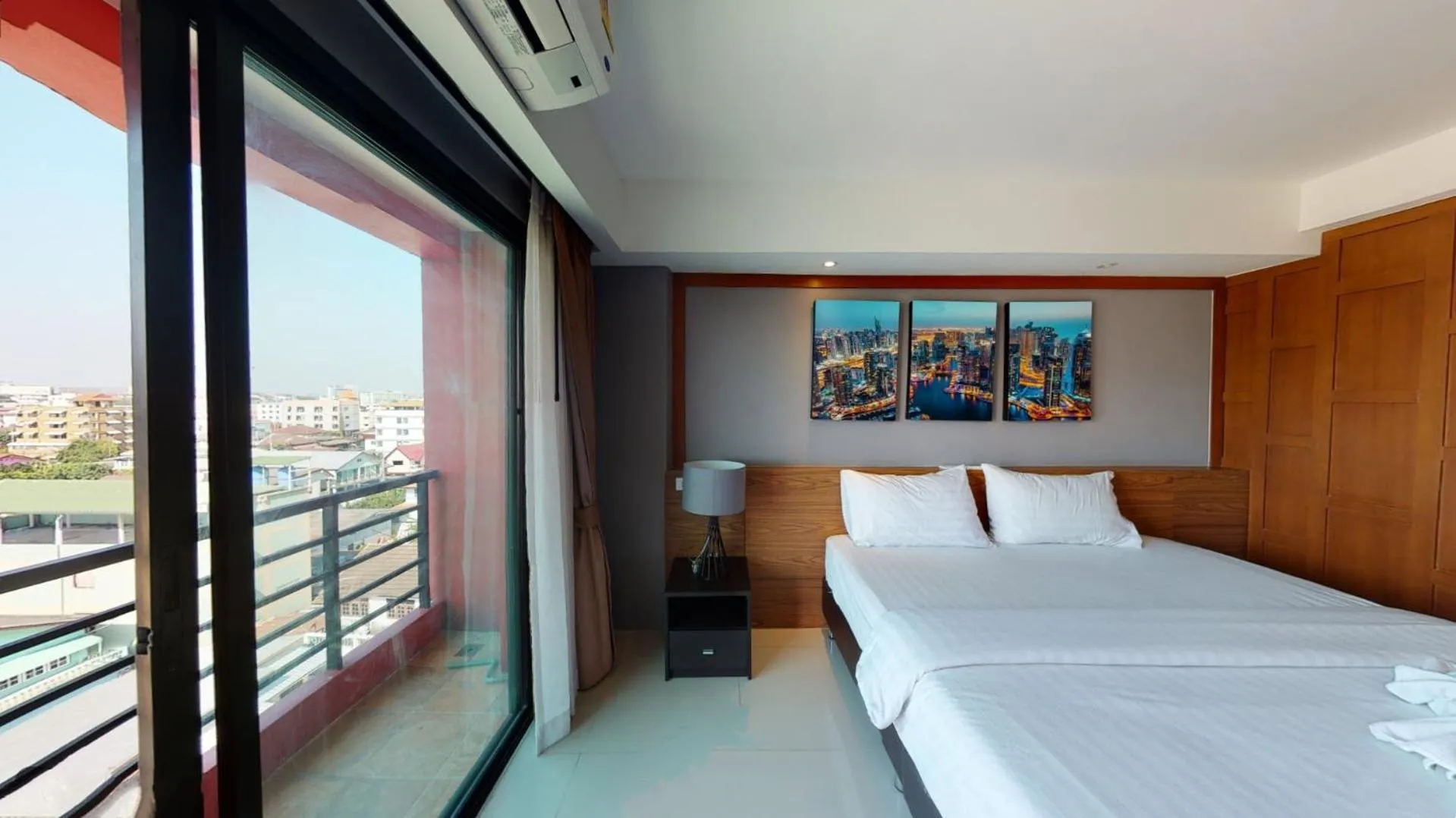 Bed in PP@Hotel Rangsit