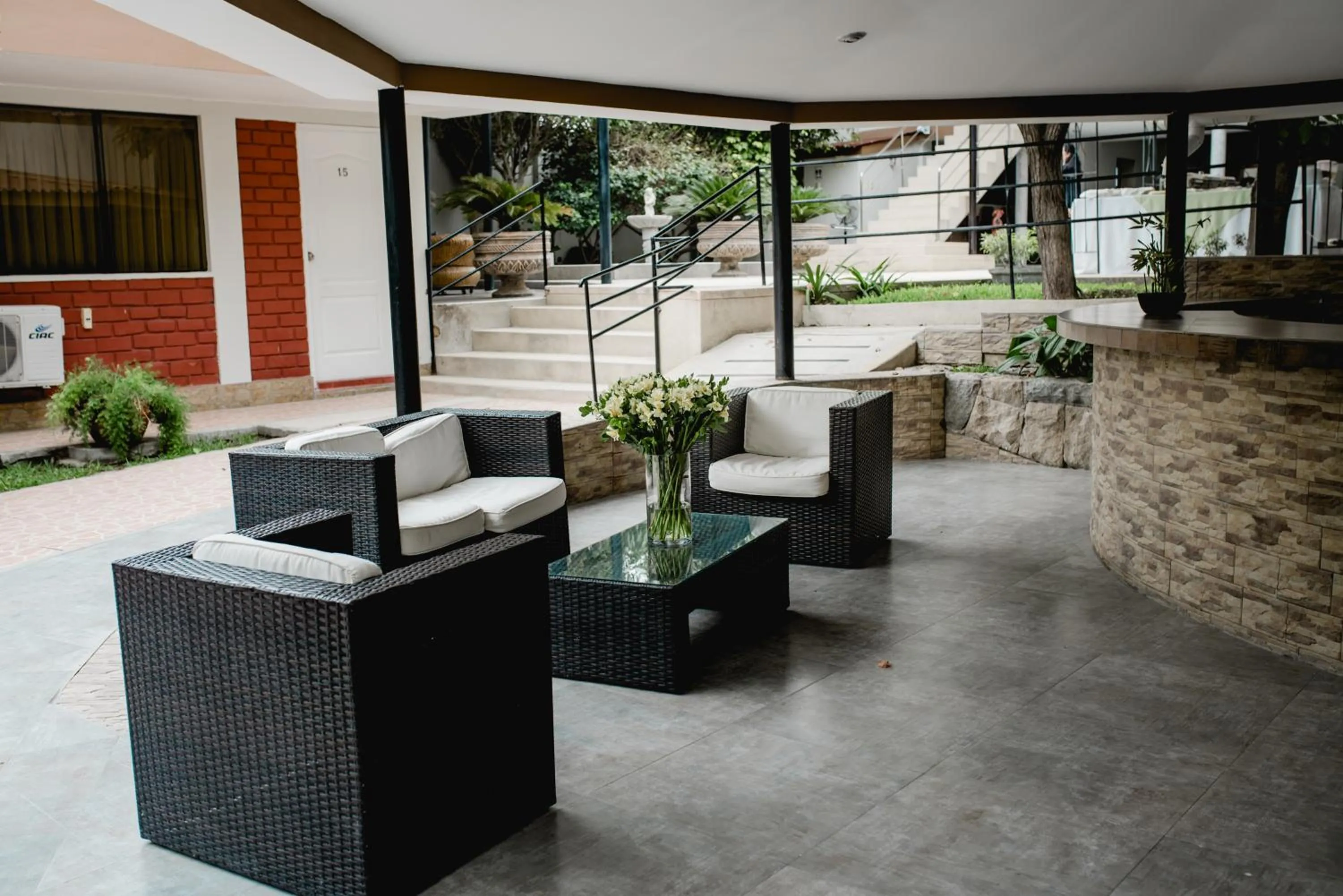 Lounge or bar in El Angolo Piura