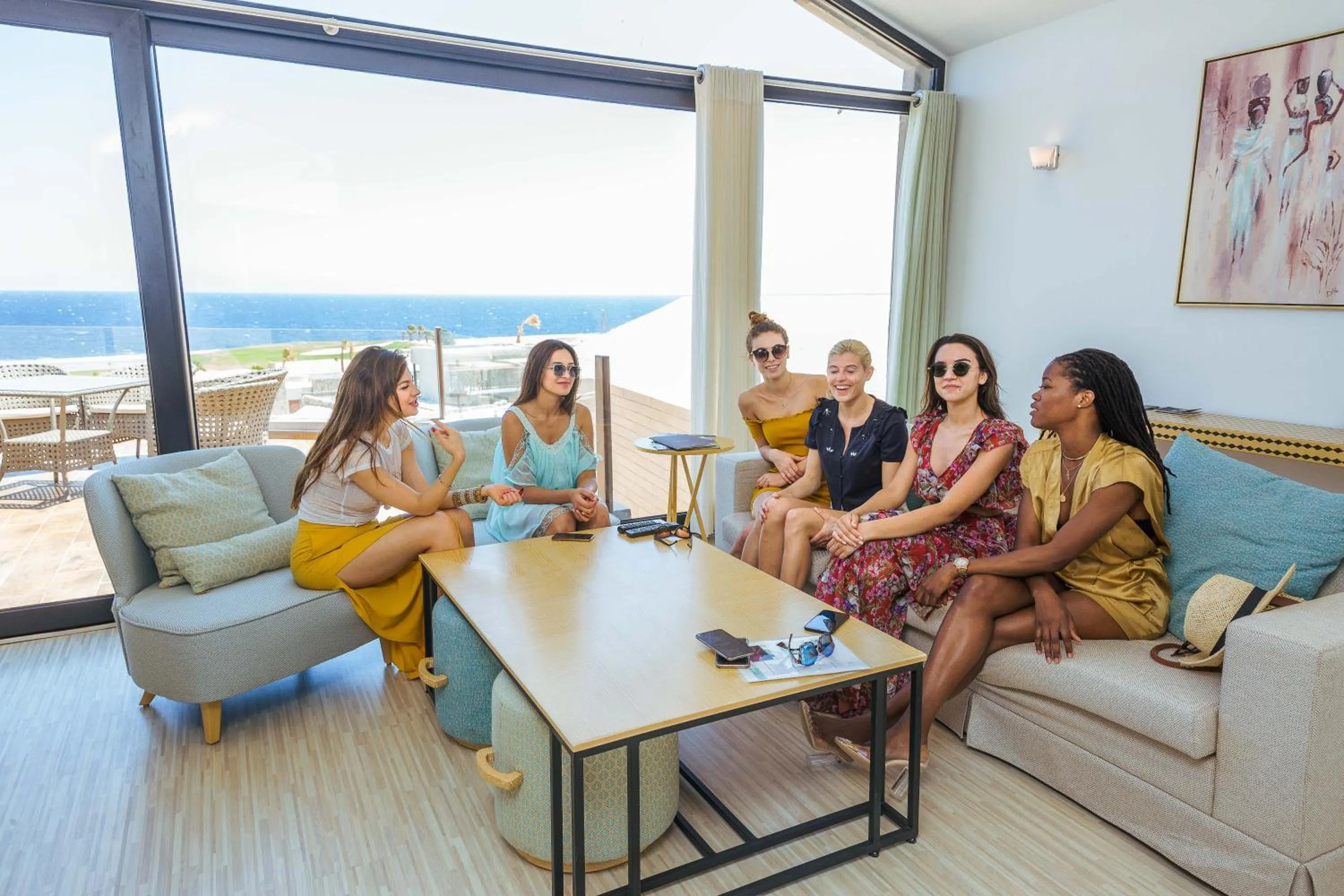 Seating area in VESTA - Soma Bay Residence