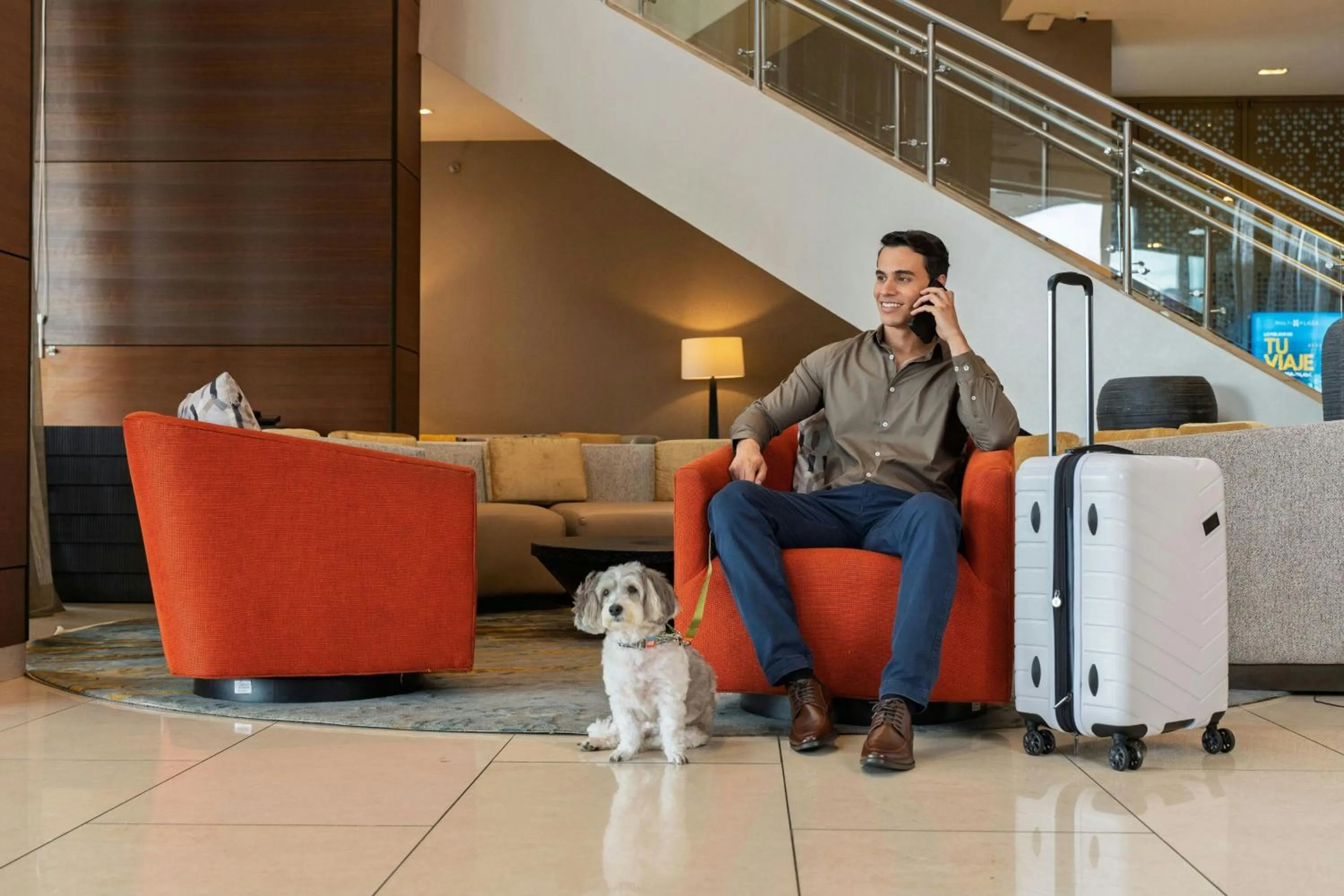 Lobby or reception in Courtyard by Marriott Panama Multiplaza Mall
