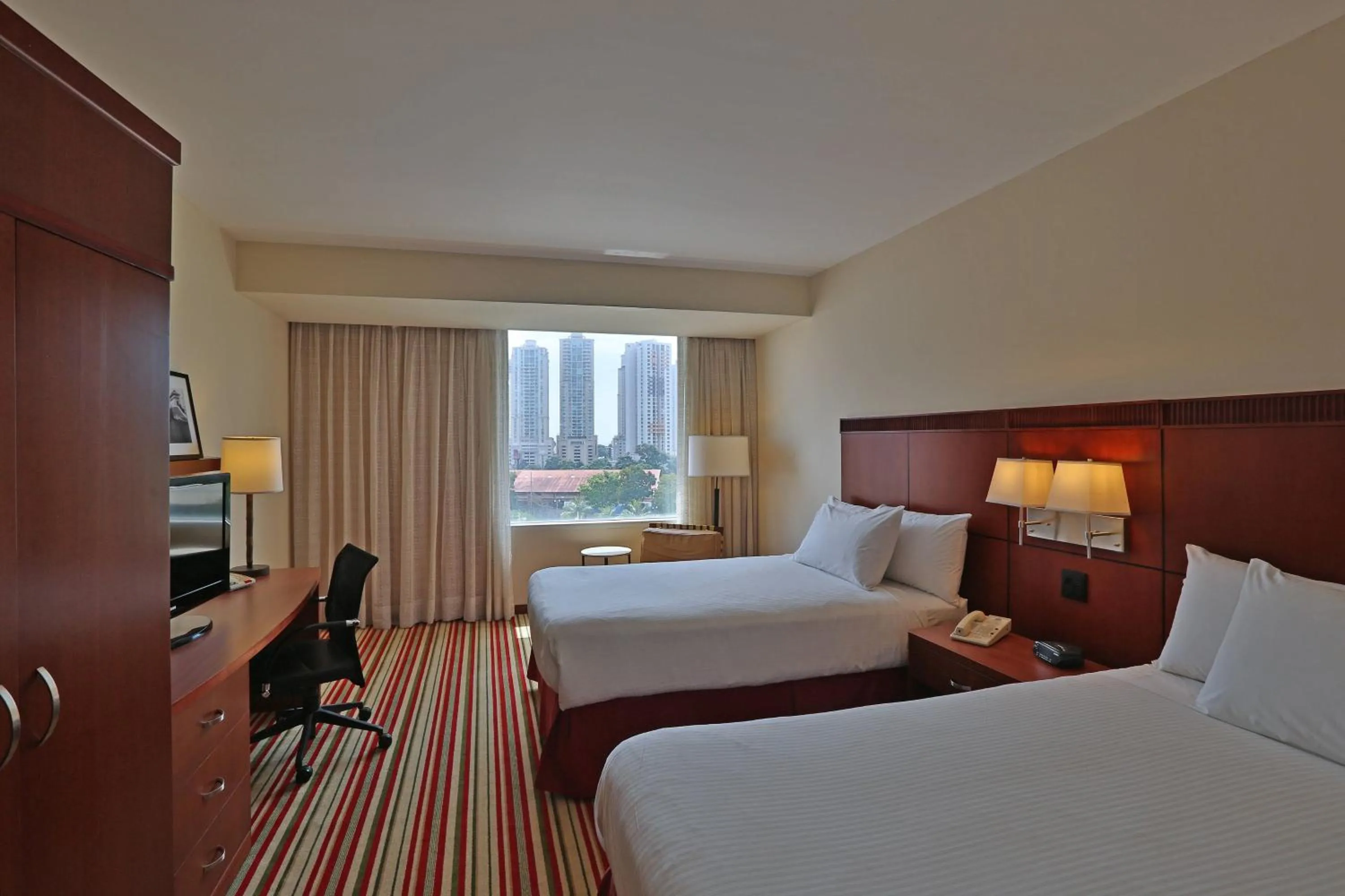Double Room with Two Double Beds in Courtyard by Marriott Panama Multiplaza Mall