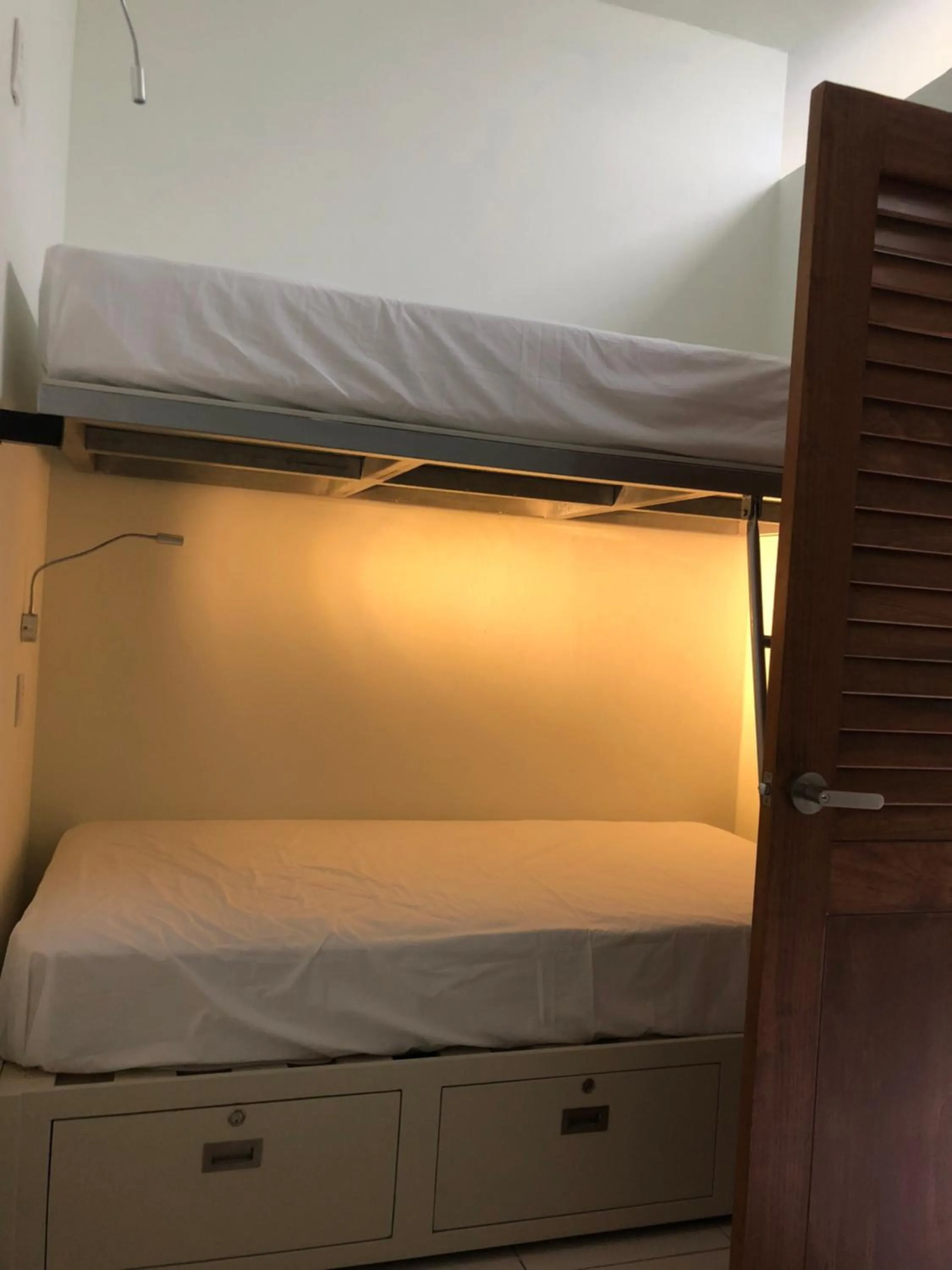 Bed in Hostel Frente al Mar Tropico 20º