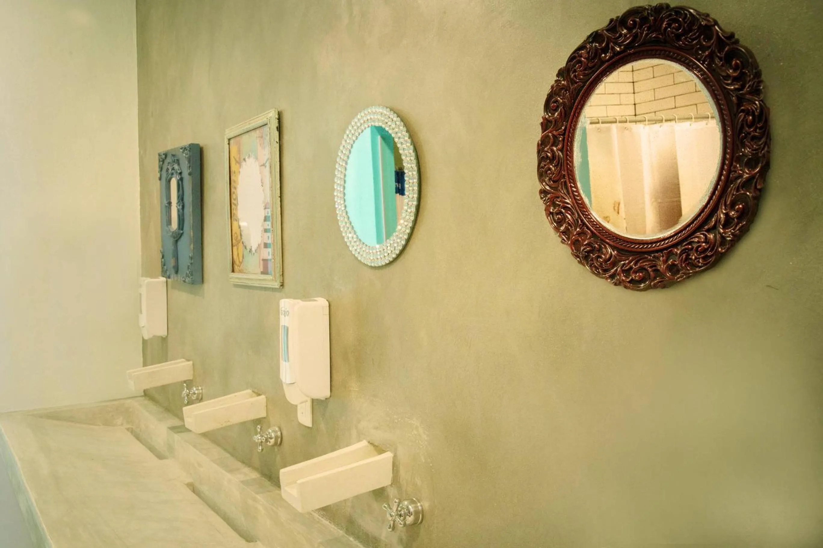 Bathroom in Hostel Frente al Mar Tropico 20º