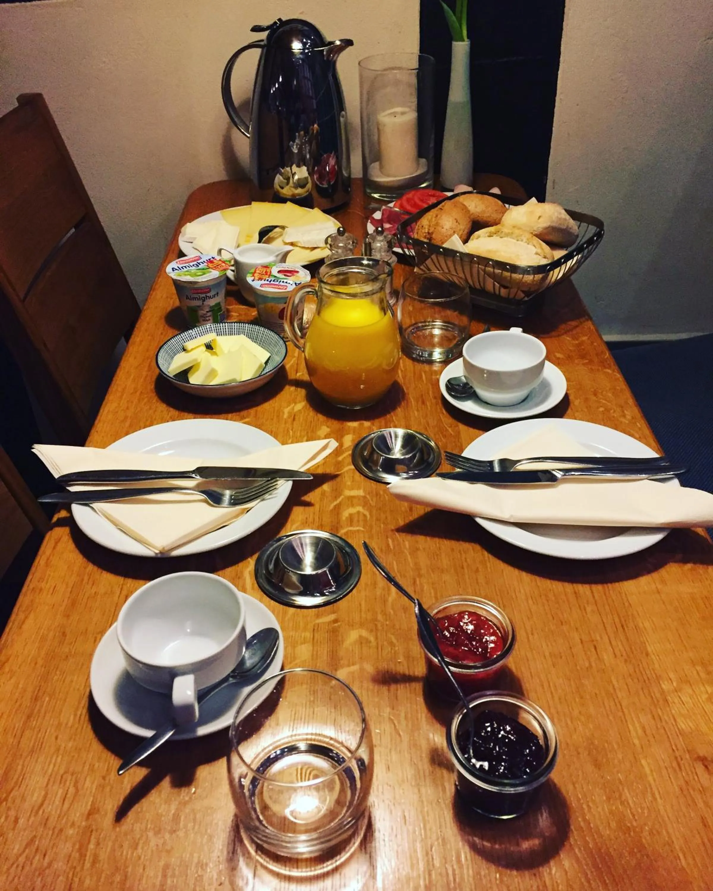 Breakfast in Appartementhotel Blomberger Hof