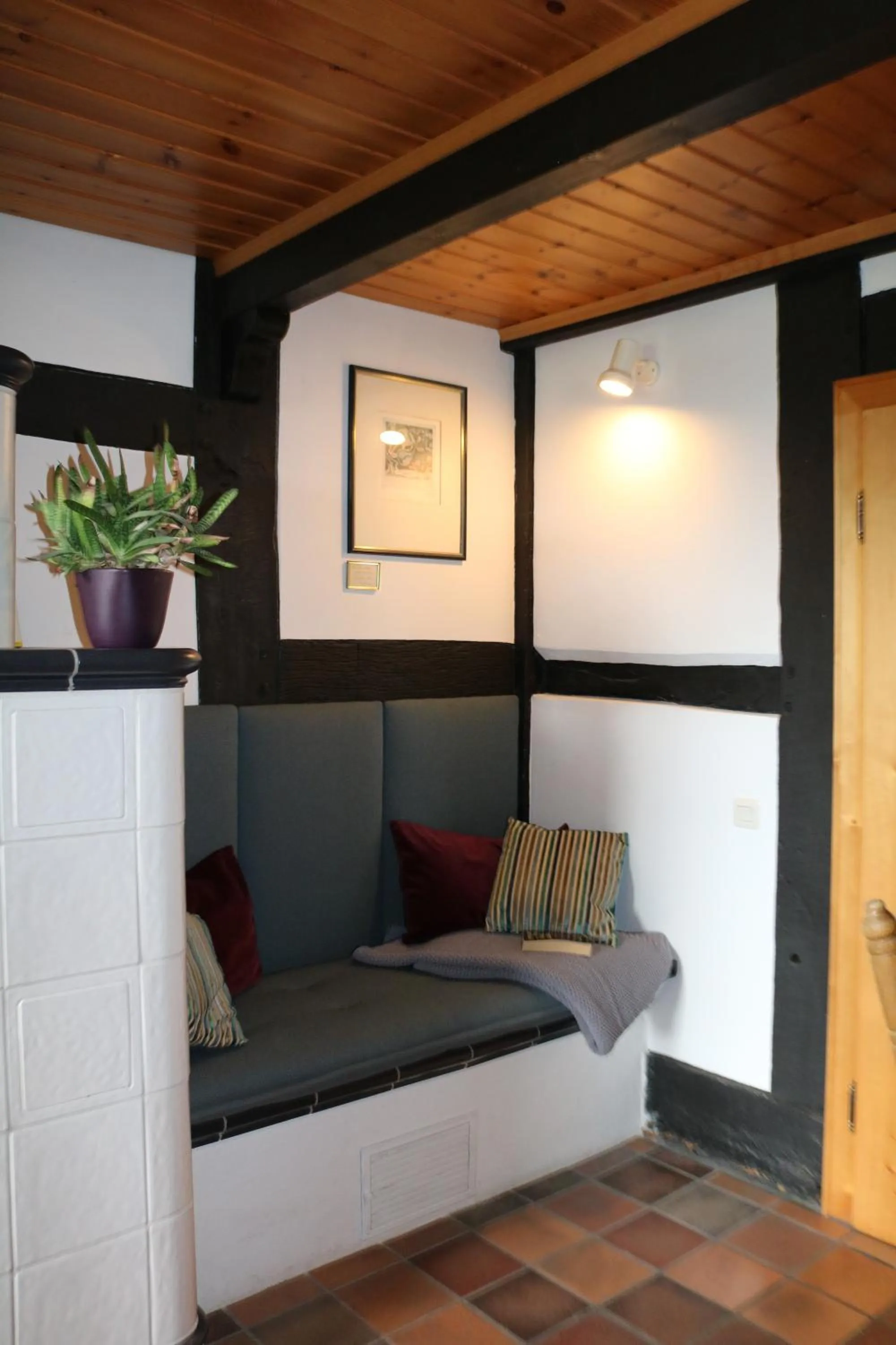 Communal lounge/ TV room in Appartementhotel Blomberger Hof