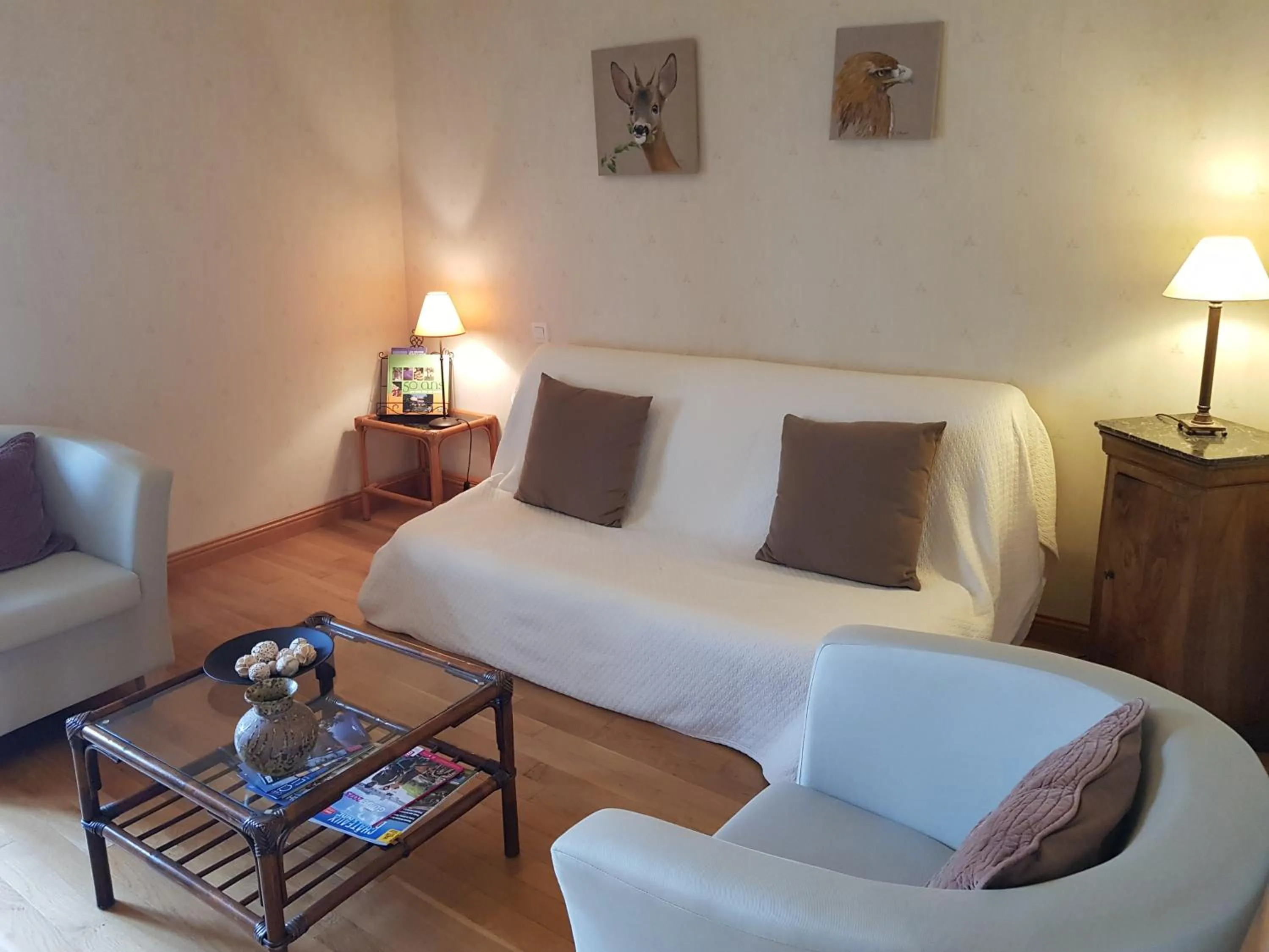 Living room in La Taille de Biou