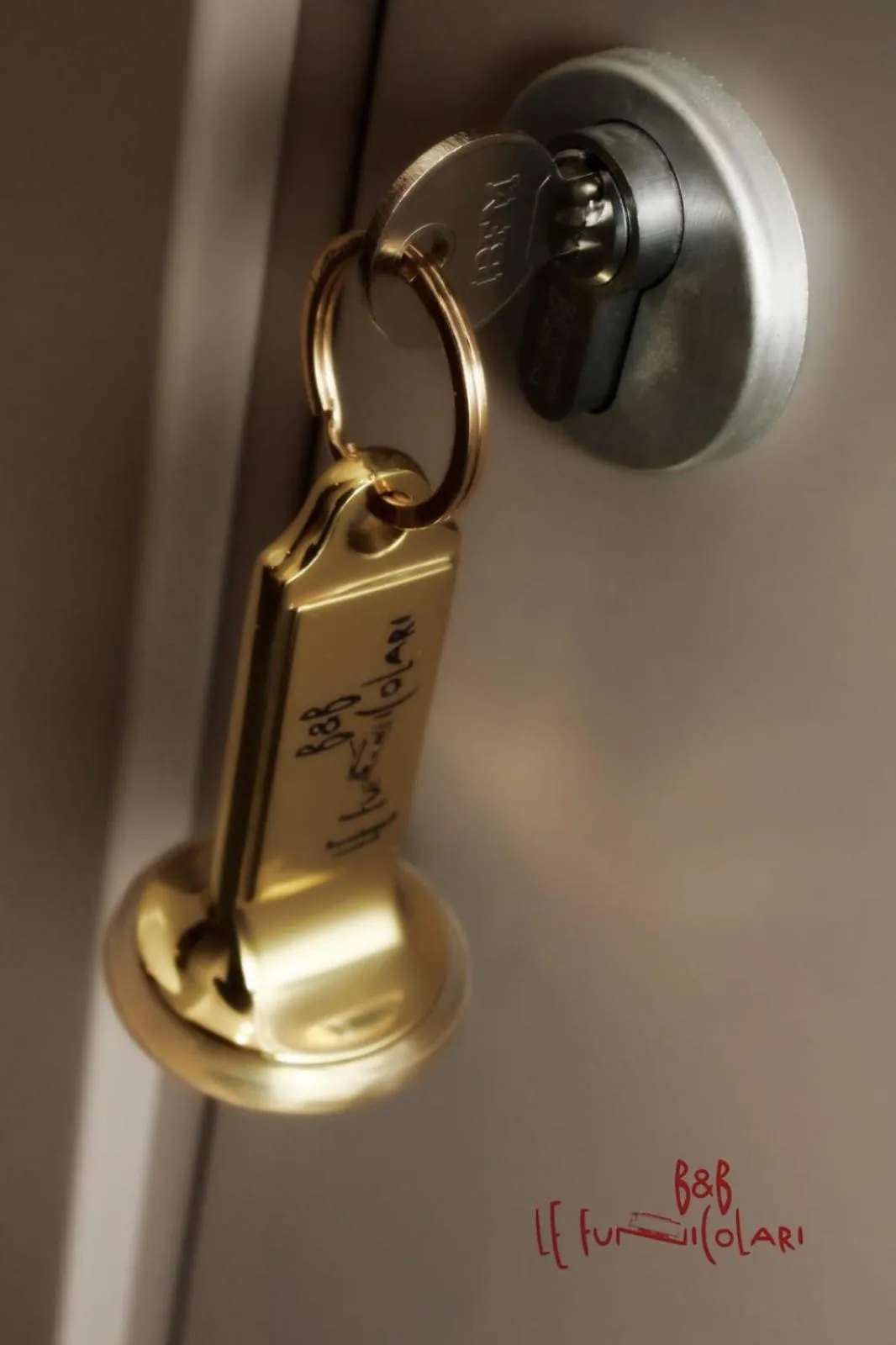 Decorative detail in B&B Le Funicolari