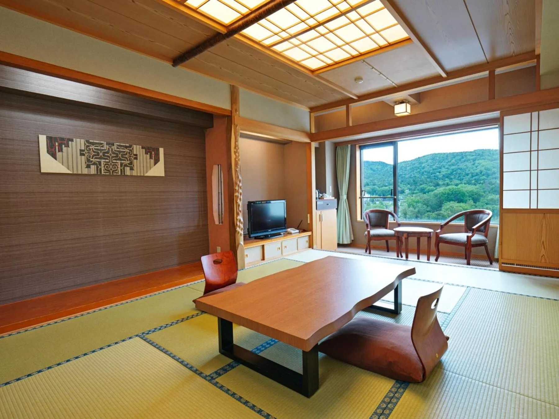 Living room in Akan Yuku no Sato Tsuruga