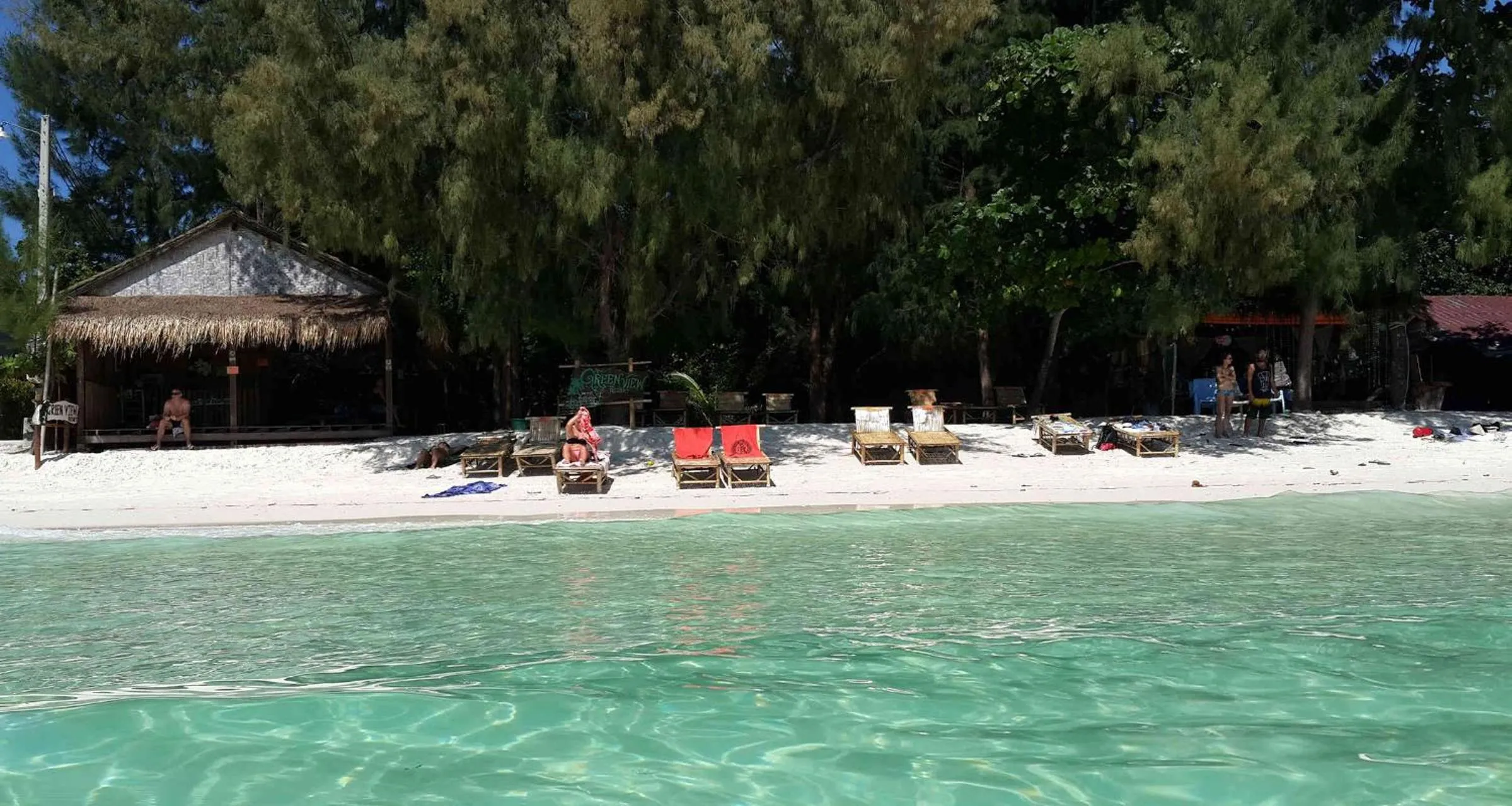 Sea view in Green View Beach Resort