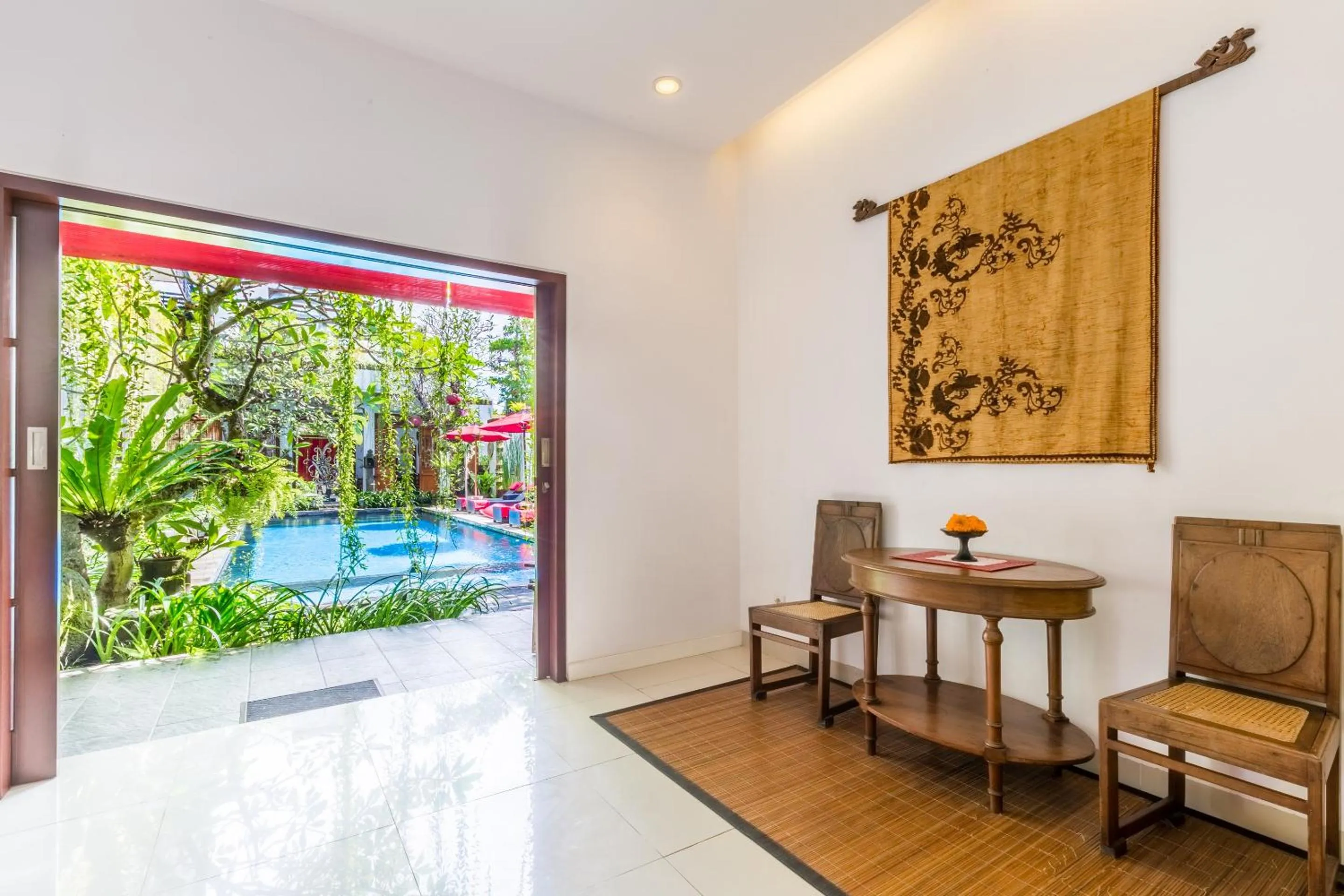 Living room in Kamar Kamar Boutique Hotel