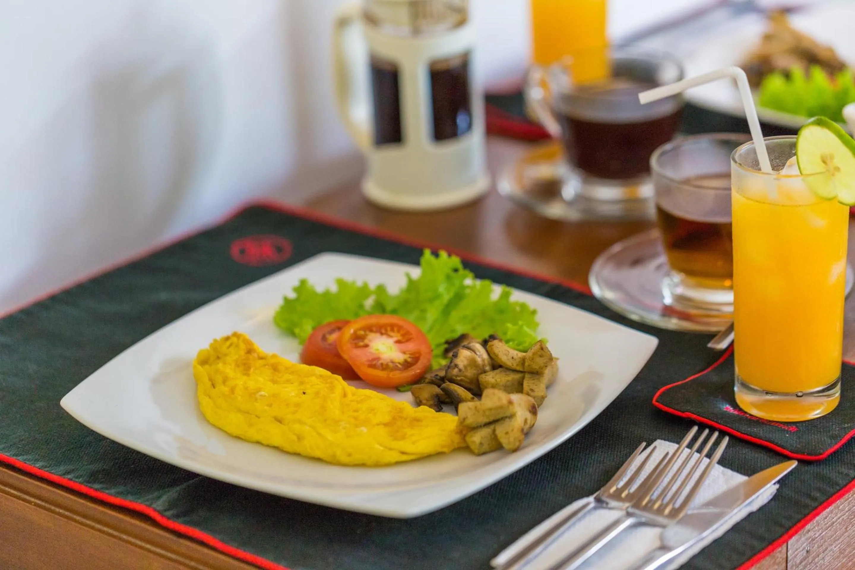 Food close-up in Kamar Kamar Boutique Hotel