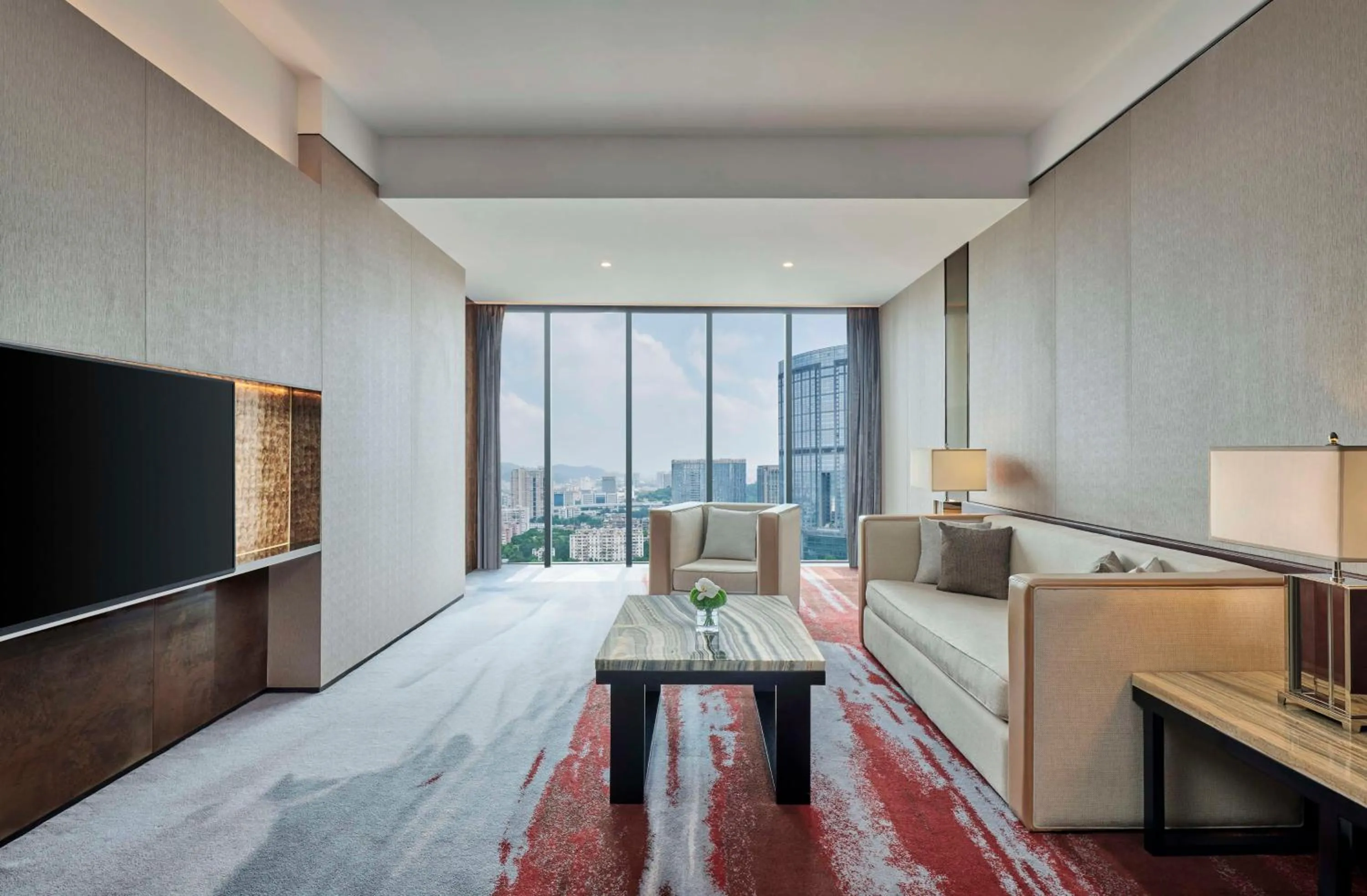 Living room in Hilton Guangzhou Tianhe