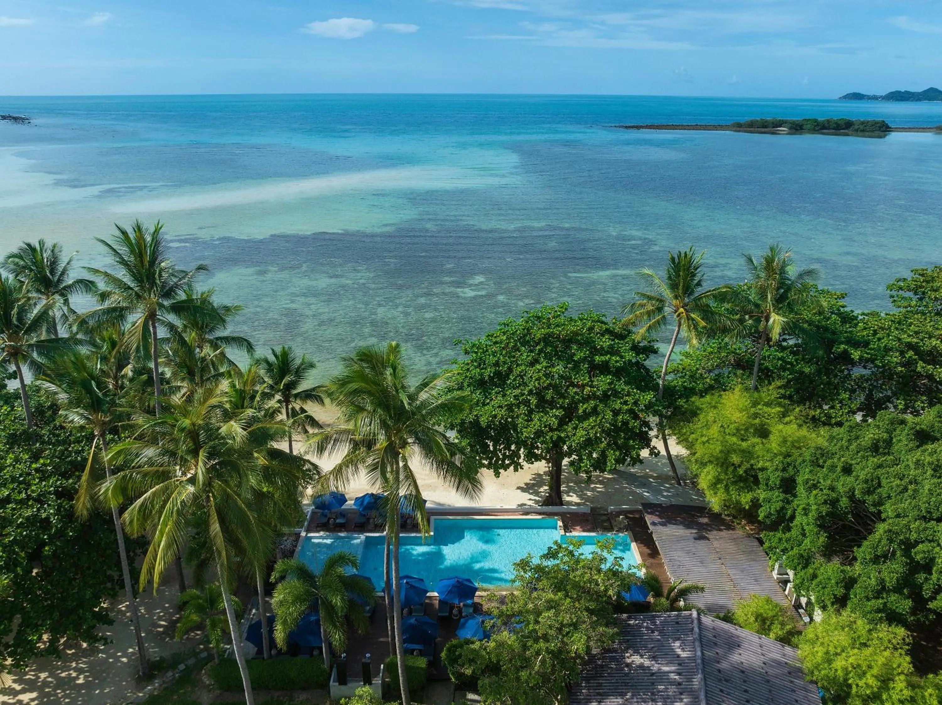 Bird's eye view in Homm Chura Samui