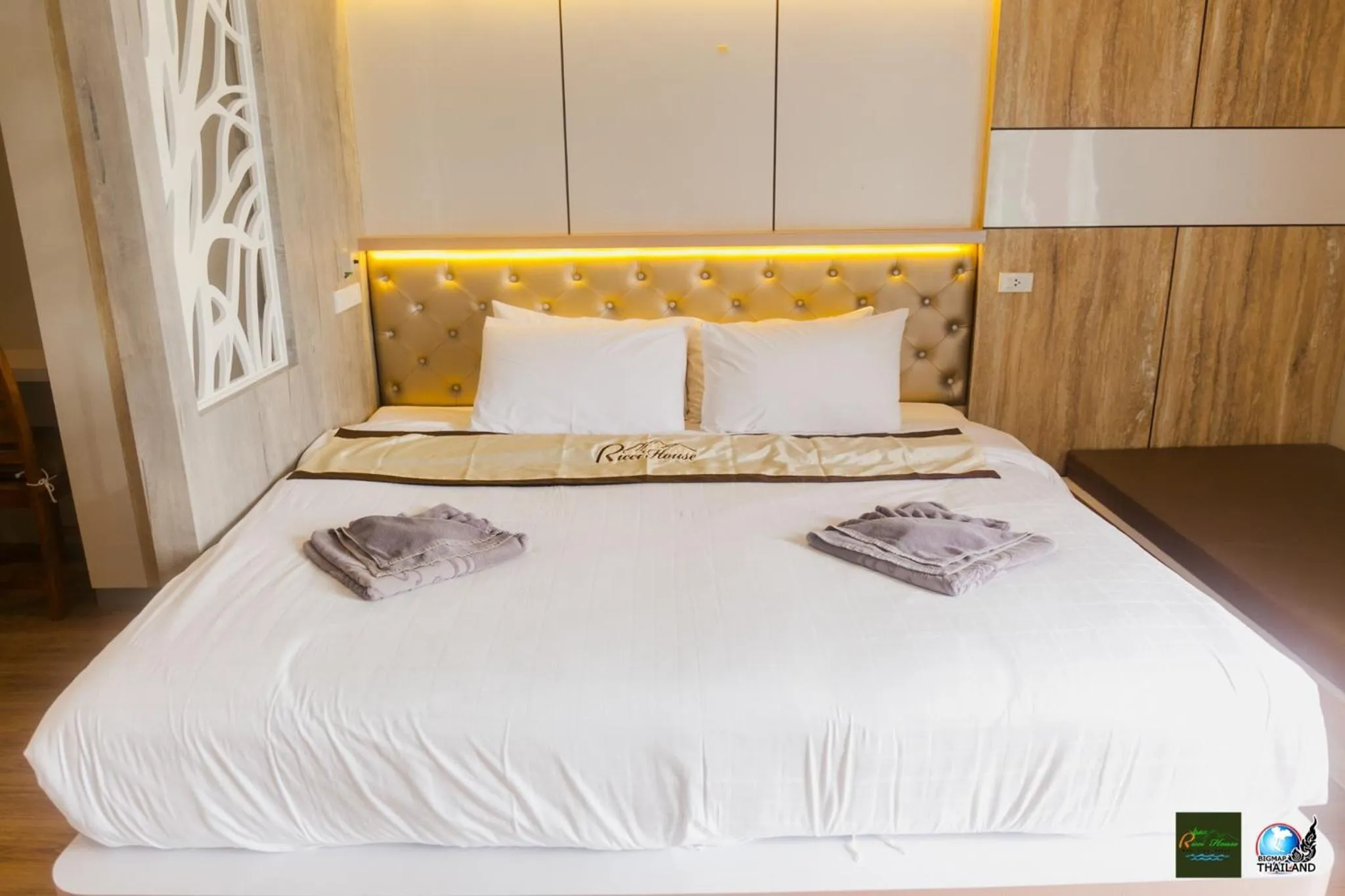 Bed in Ricci House Resort