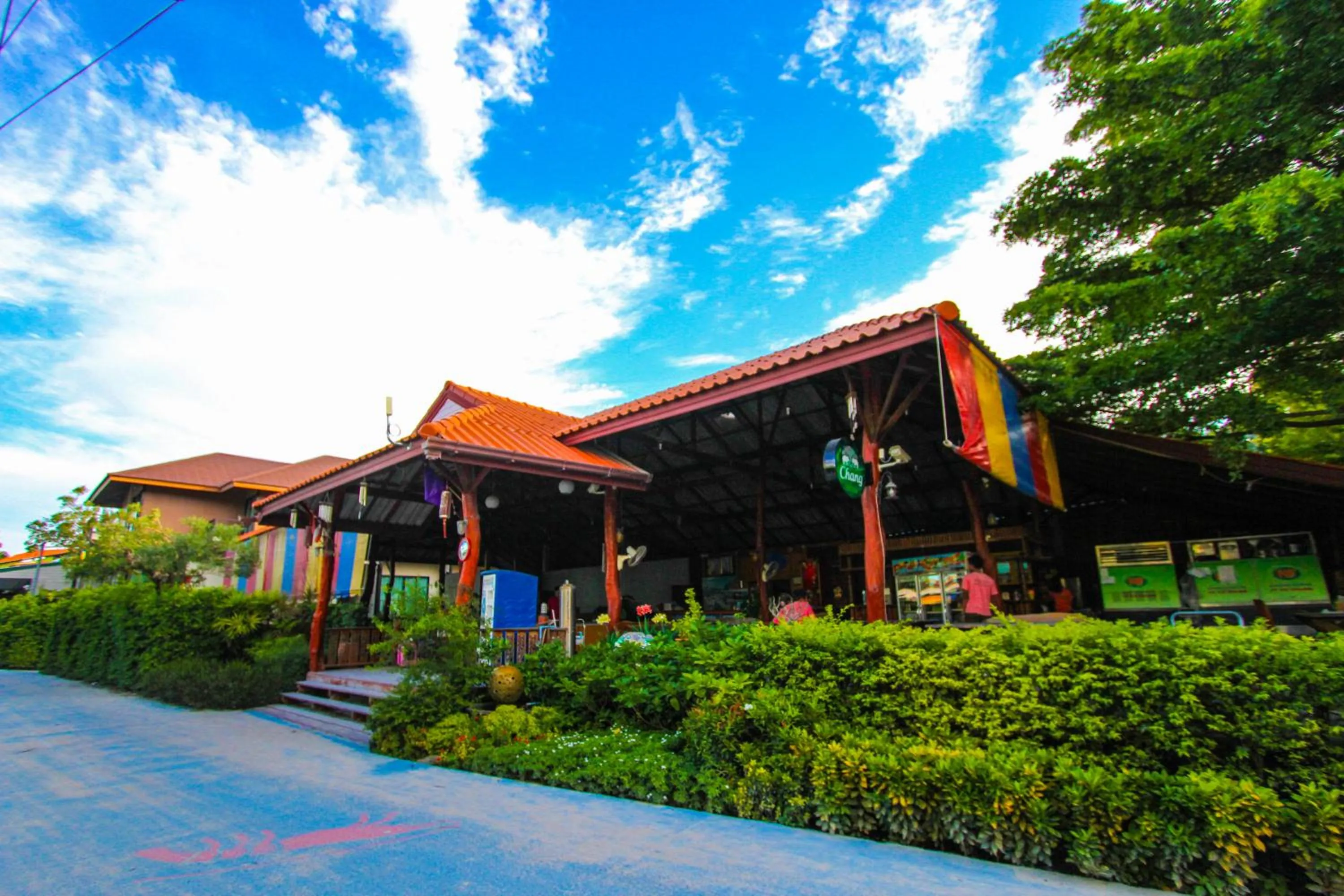 Facade/entrance in Ricci House Resort