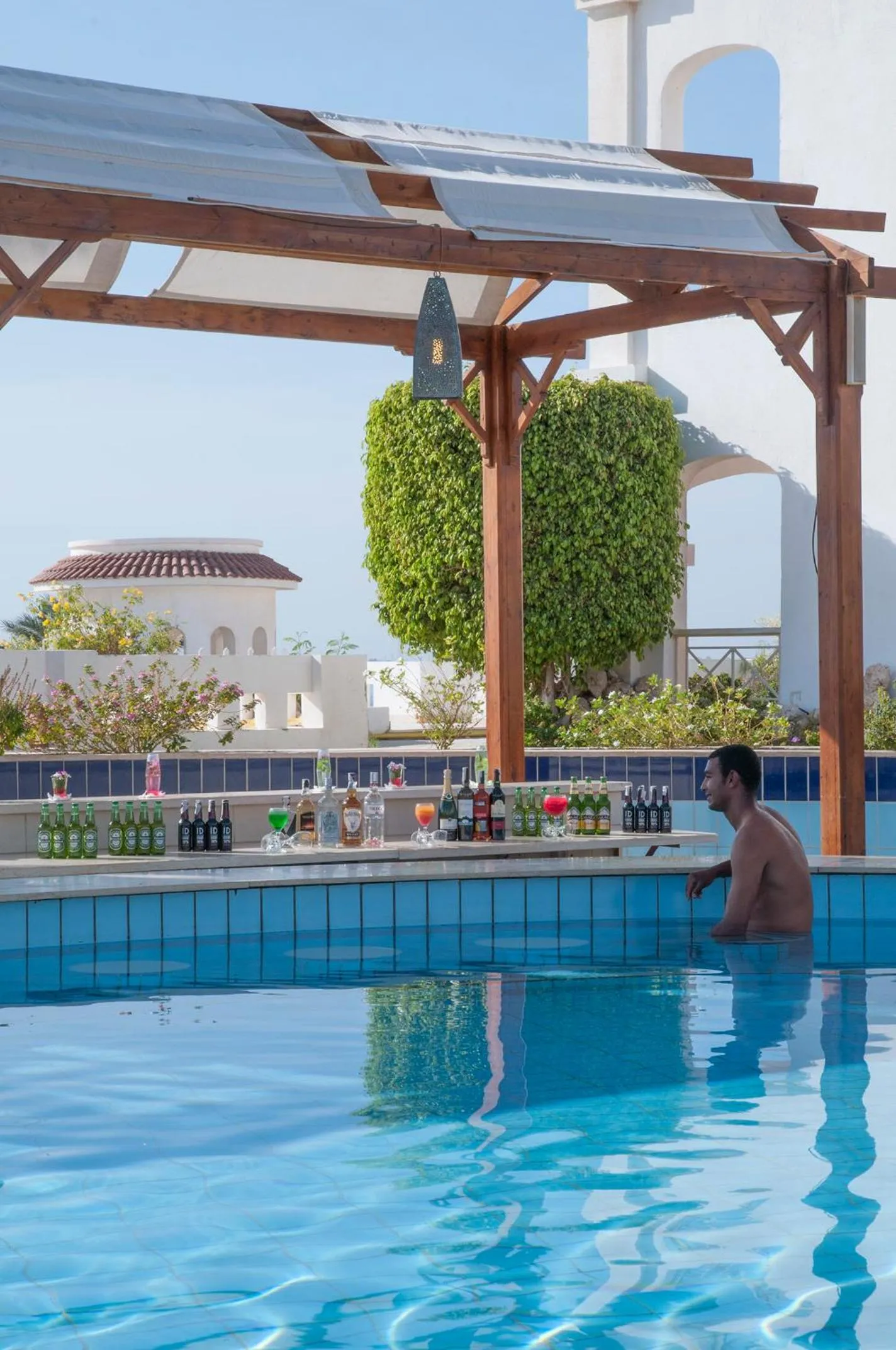 Swimming pool in Continental Plaza Beach Resort